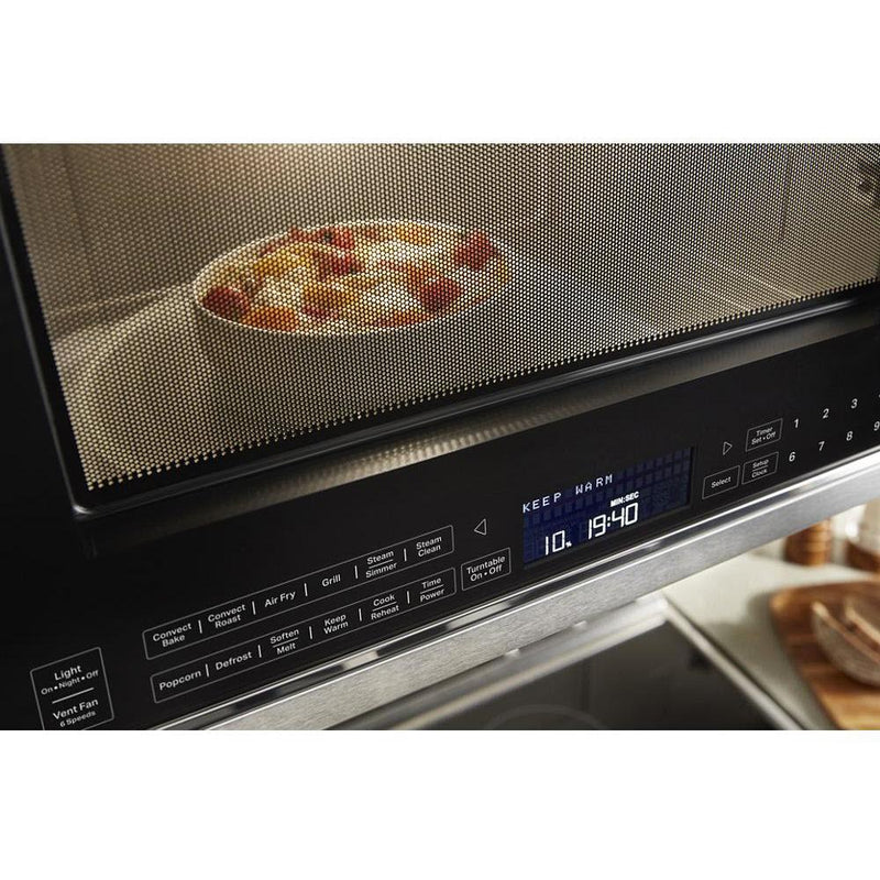 KitchenAid 1.9 cu. ft. Over-the-Range Microwave Oven with Air Fry YKMHC319LPS IMAGE 5