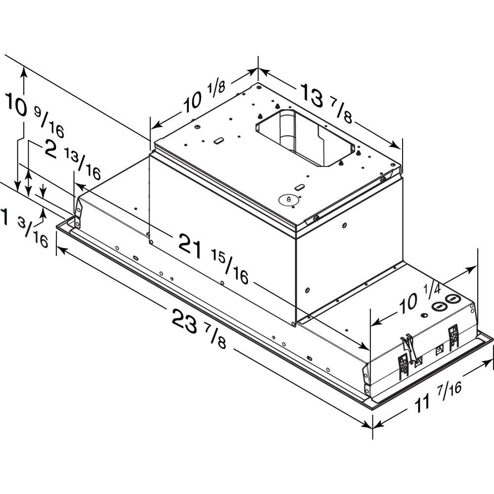  Best 30-inch HBN1 Series Hood Insert HBN1306SS IMAGE 7