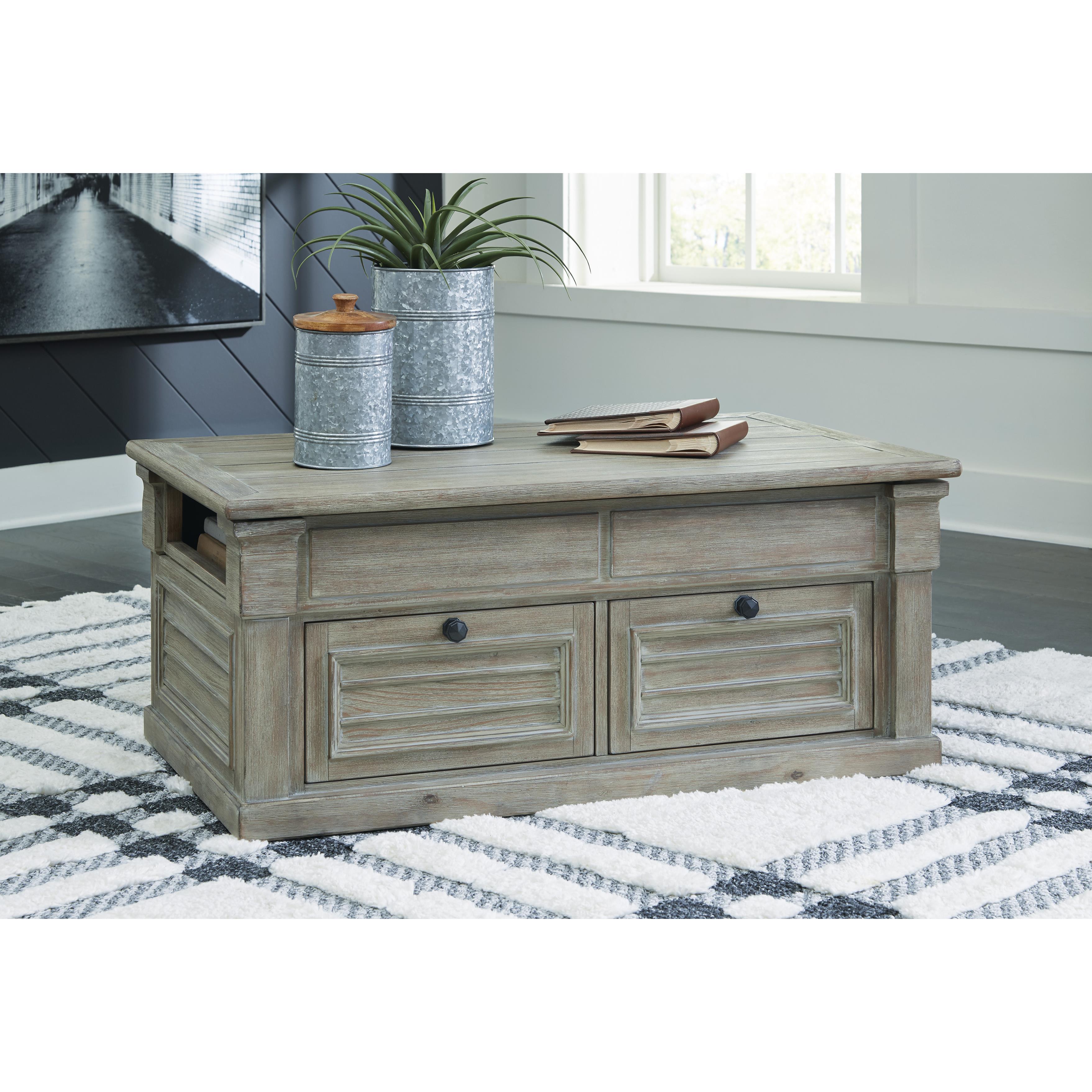  Signature Design by Ashley Moreshire Lift Top Cocktail Table T659-20 IMAGE 6