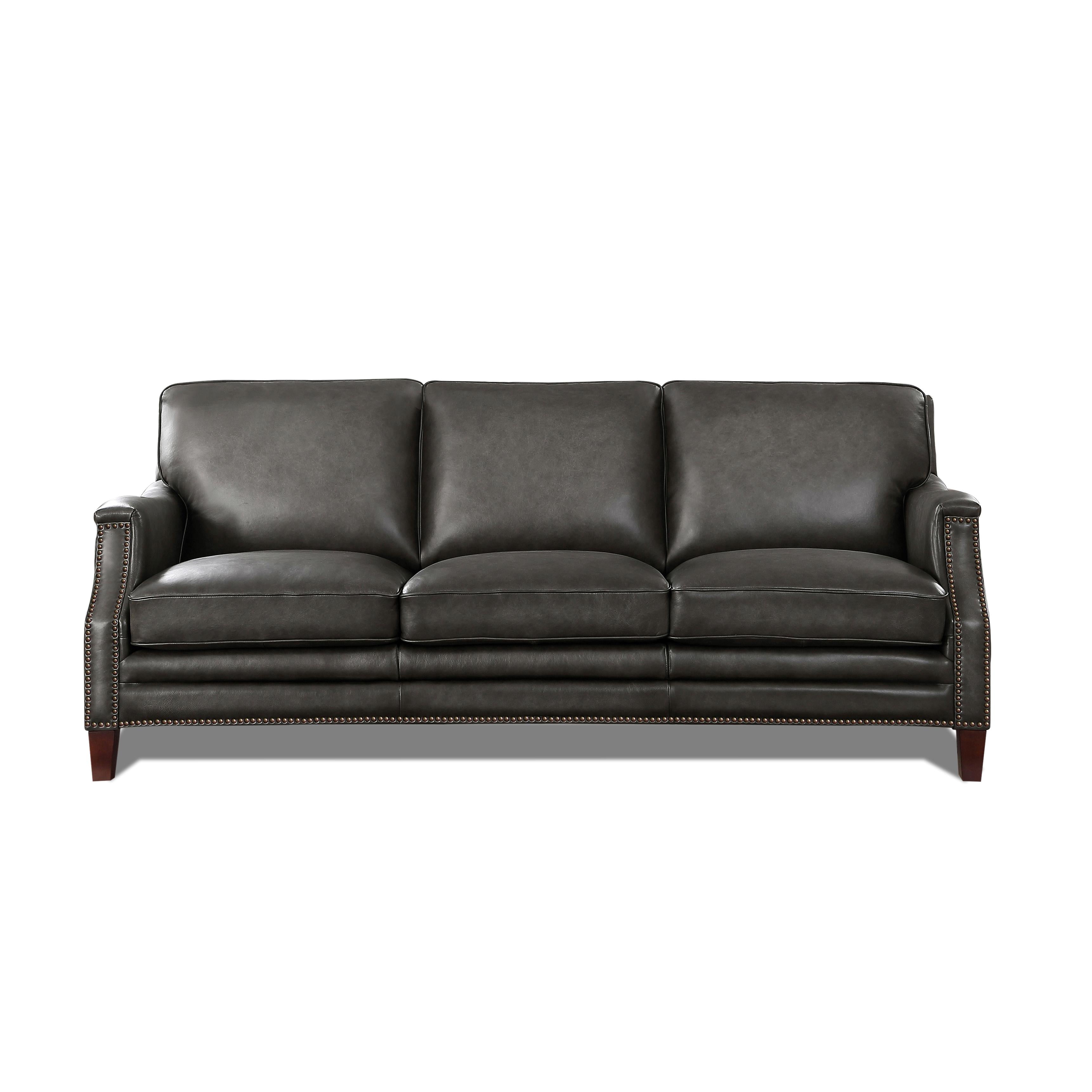  Amax Leather Romana 6681 Sofa - Concord Ash IMAGE 1
