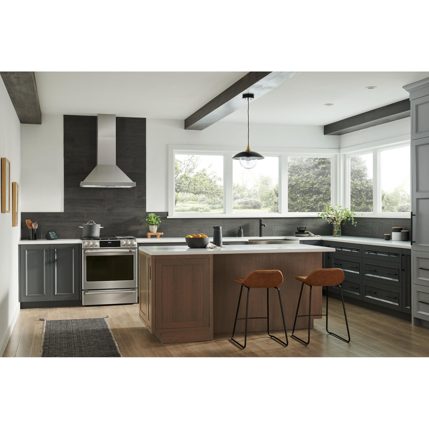  Best 36-inch WCP1 Series Wall Chimney Hood WCP1366SS IMAGE 2