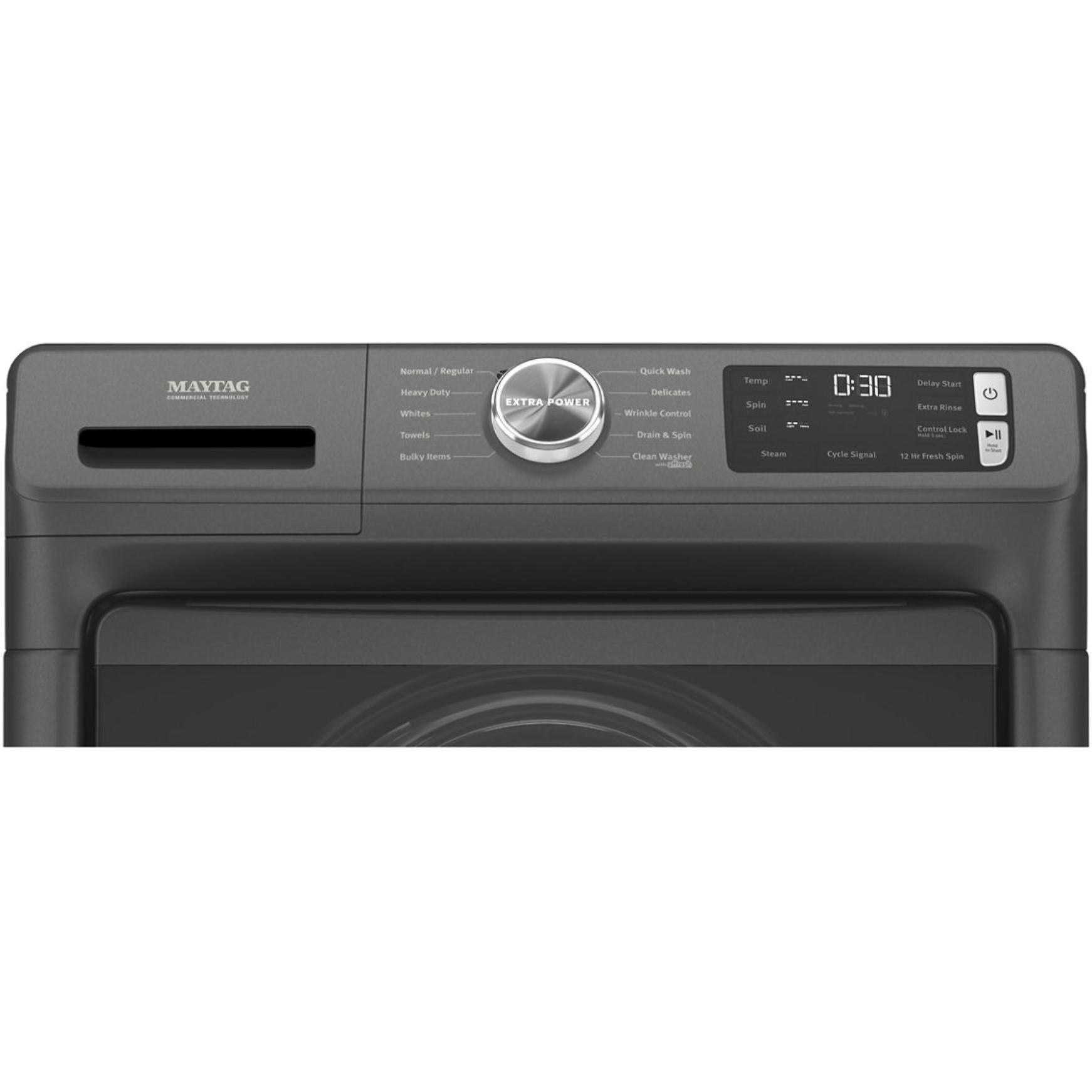  Maytag 5.2 cu. ft. Front Loading Washer with Affresh Cycle MHW5630MBK IMAGE 4