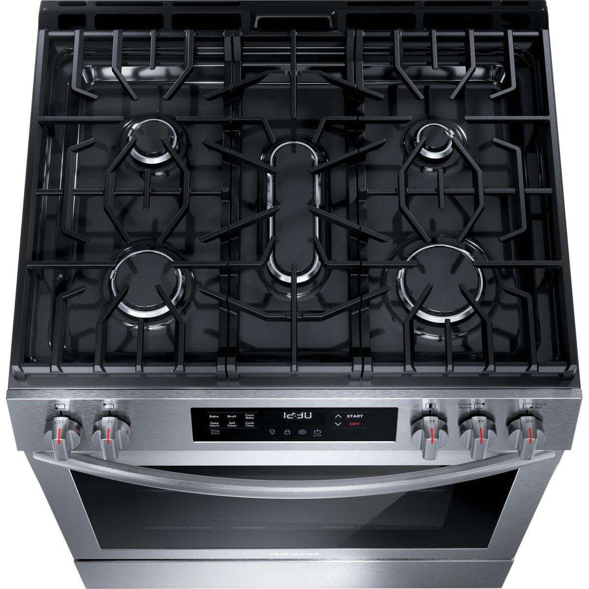  Frigidaire 30-inch Freestanding Gas Range FCFG3083AS IMAGE 4