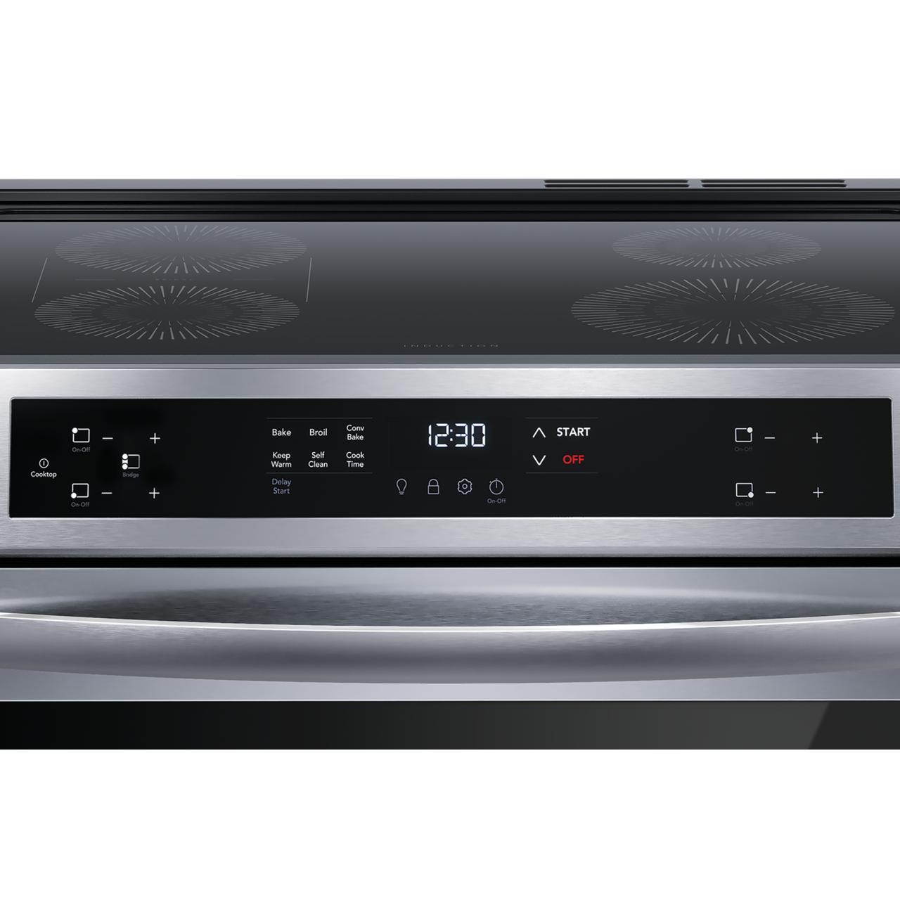  Frigidaire 30-inch Freestanding Induction Range with Convection Technology FCFI308CAS IMAGE 10