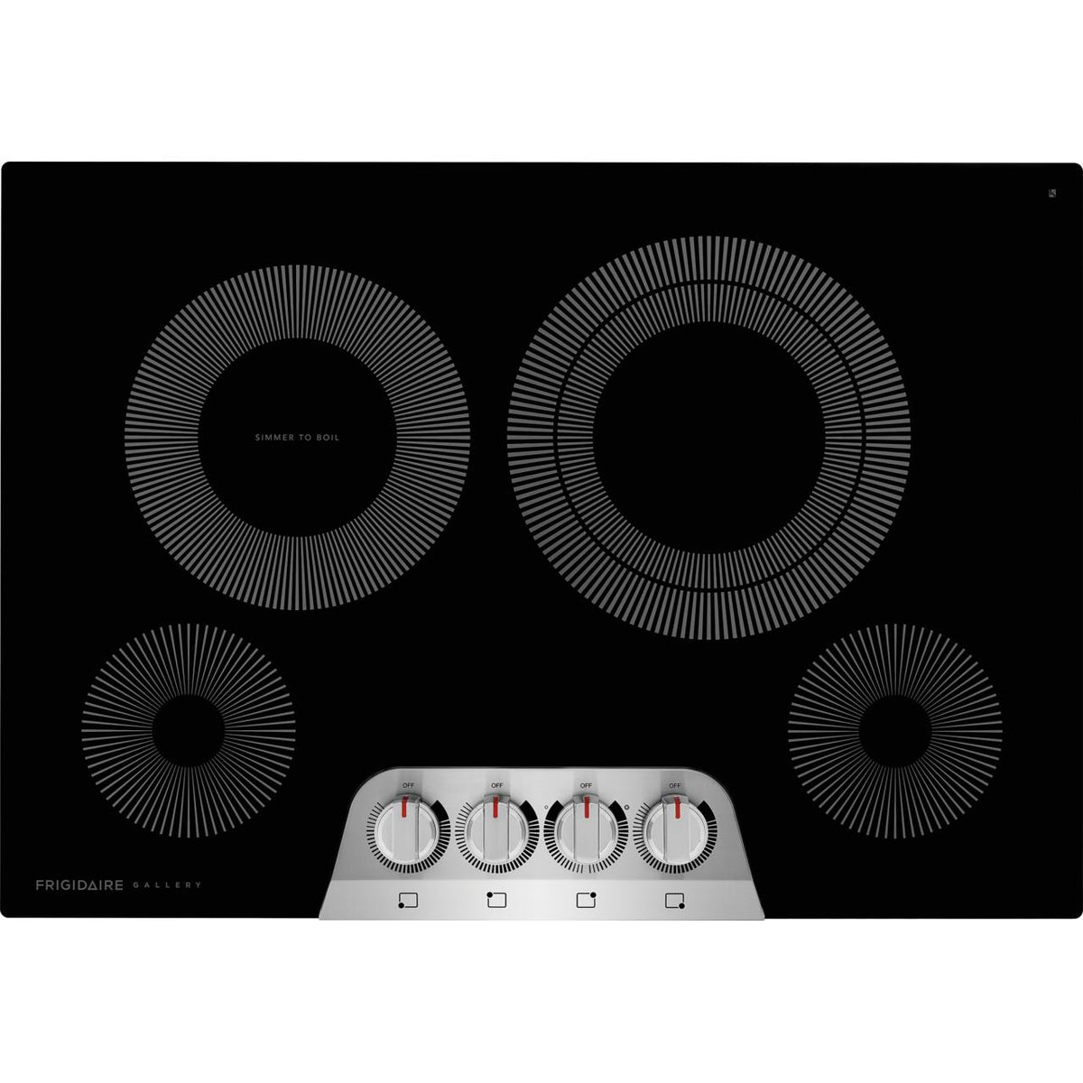  Frigidaire Gallery 30-inch Built-in Electric Cooktop GCCE3049AS IMAGE 1