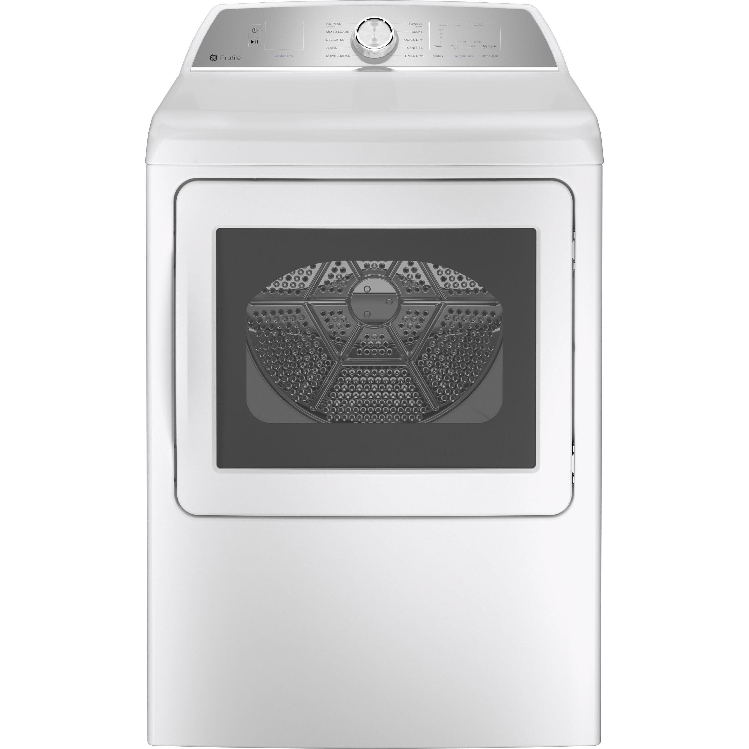  GE Profile 7.4 cu. ft. Electric Dryer with Wi-Fi PTD60EBMRWS IMAGE 1