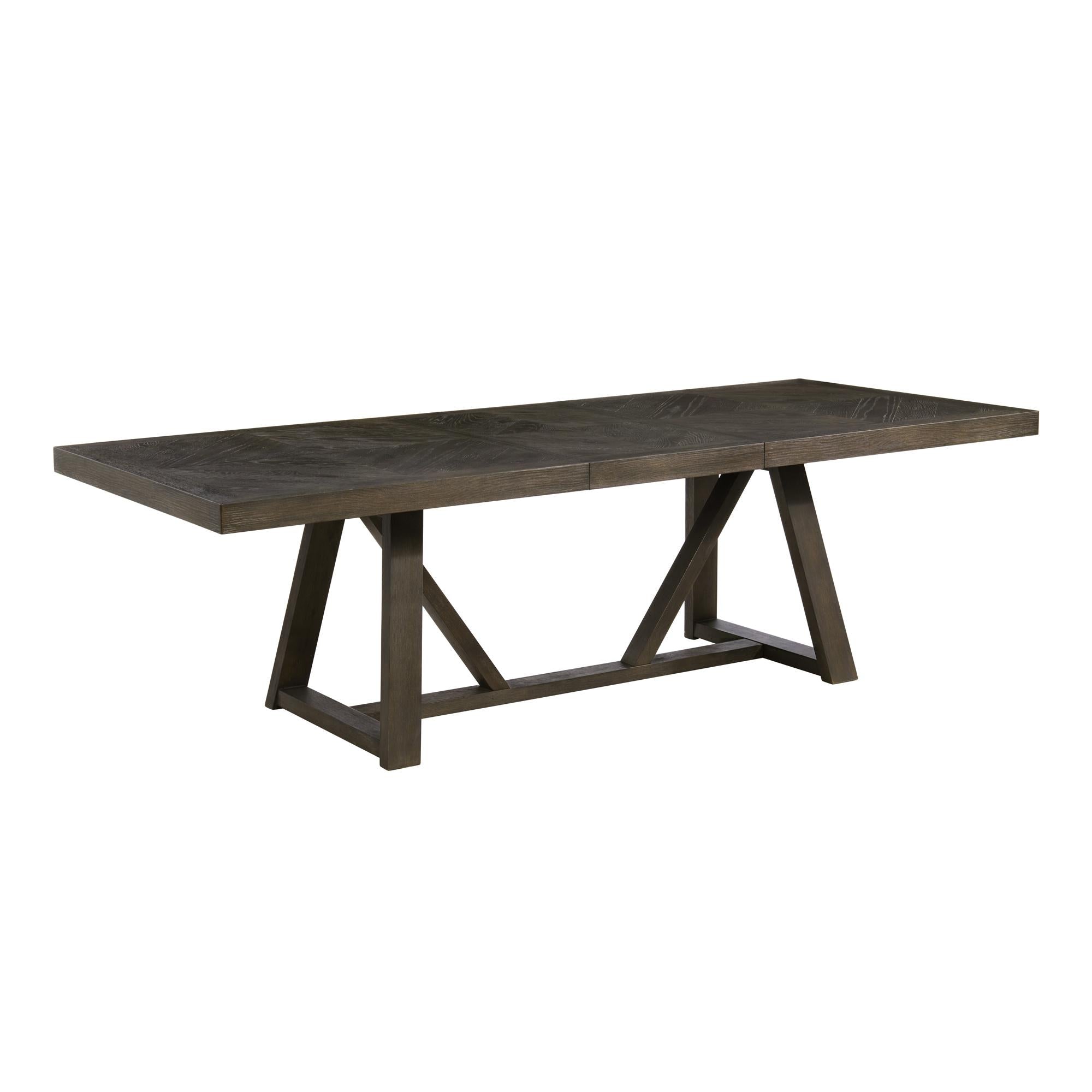  Intercon Furniture Hearst Dining Table with Trestle Base HR-TA-42101-RCV-BSE/HR-TA-42101-RCV-TOP IMAGE 1