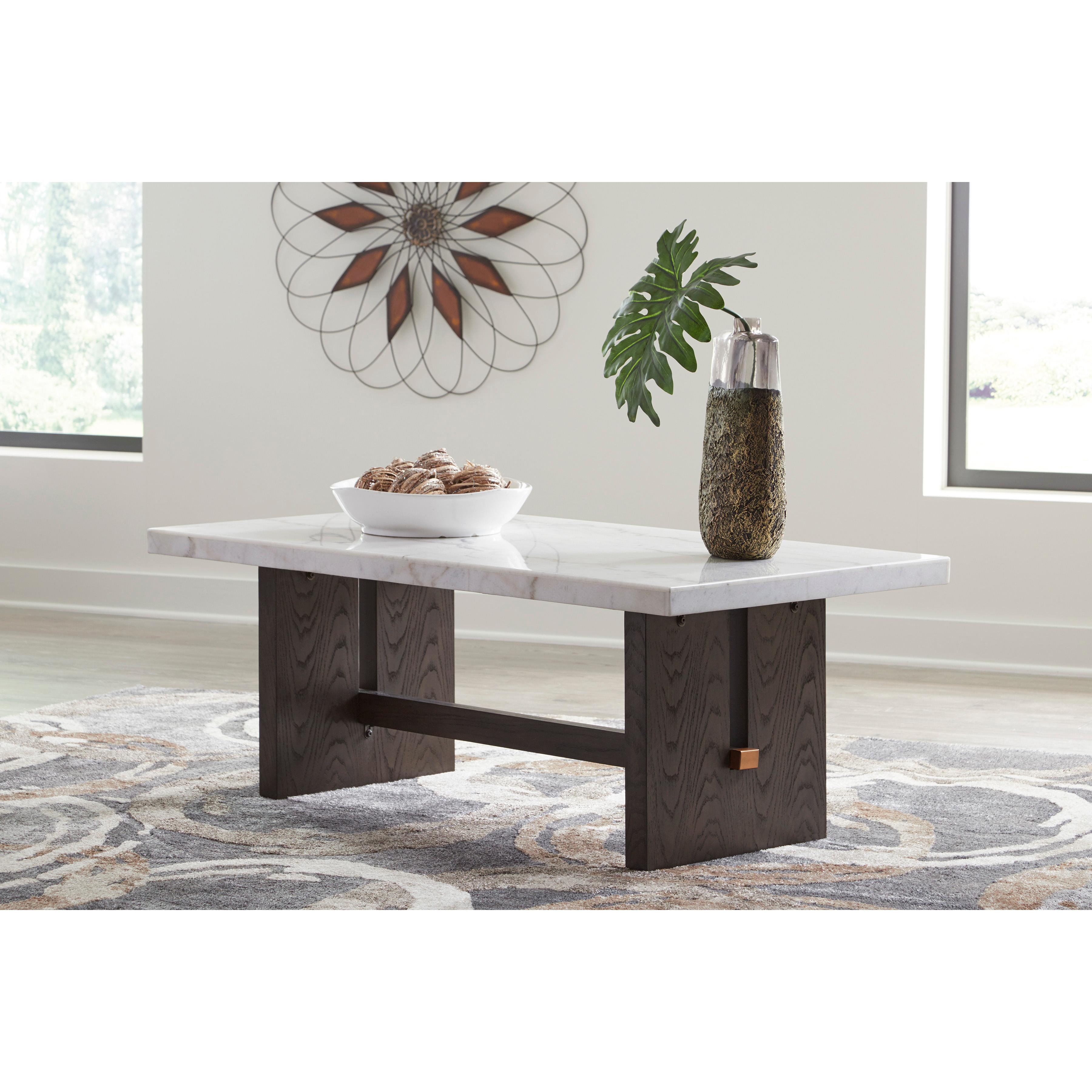 Signature Design by Ashley Burkhaus T779-1 Rectangular Cocktail Table IMAGE 7