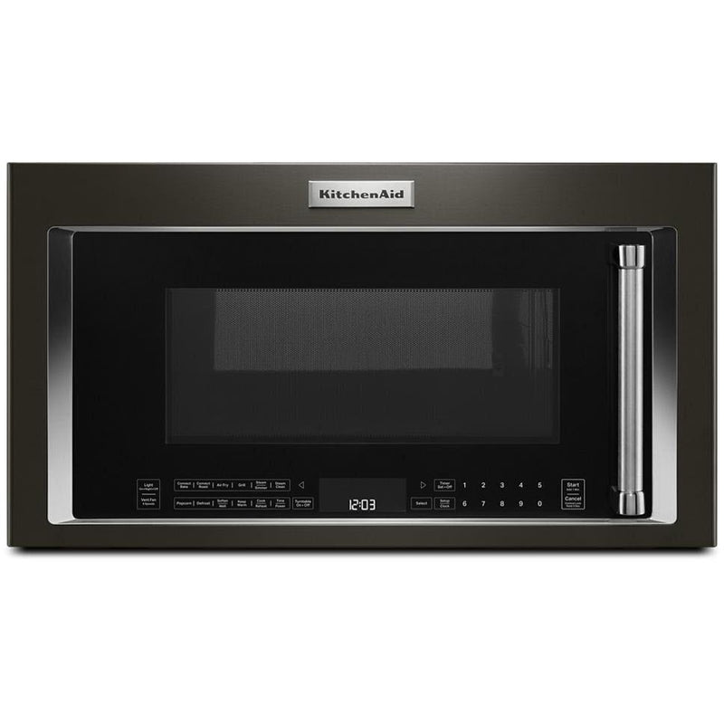 KitchenAid 1.9 cu. ft. Over-the-Range Microwave Oven with Air Fry YKMHC319LBS IMAGE 1