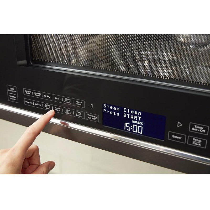 KitchenAid 1.9 cu. ft. Over-the-Range Microwave Oven with Air Fry YKMHC319LBS IMAGE 6