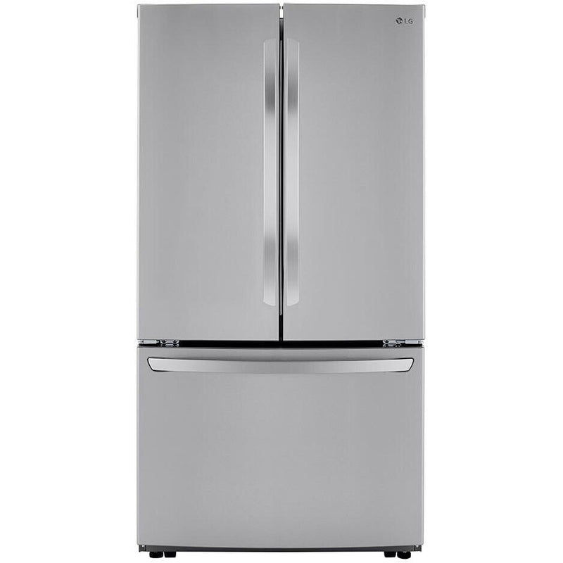 LG 36-inch, 28.7 cu. ft. Freestanding French 3-Door Refrigerator with IcePlus™ LRFCS29D6S IMAGE 1