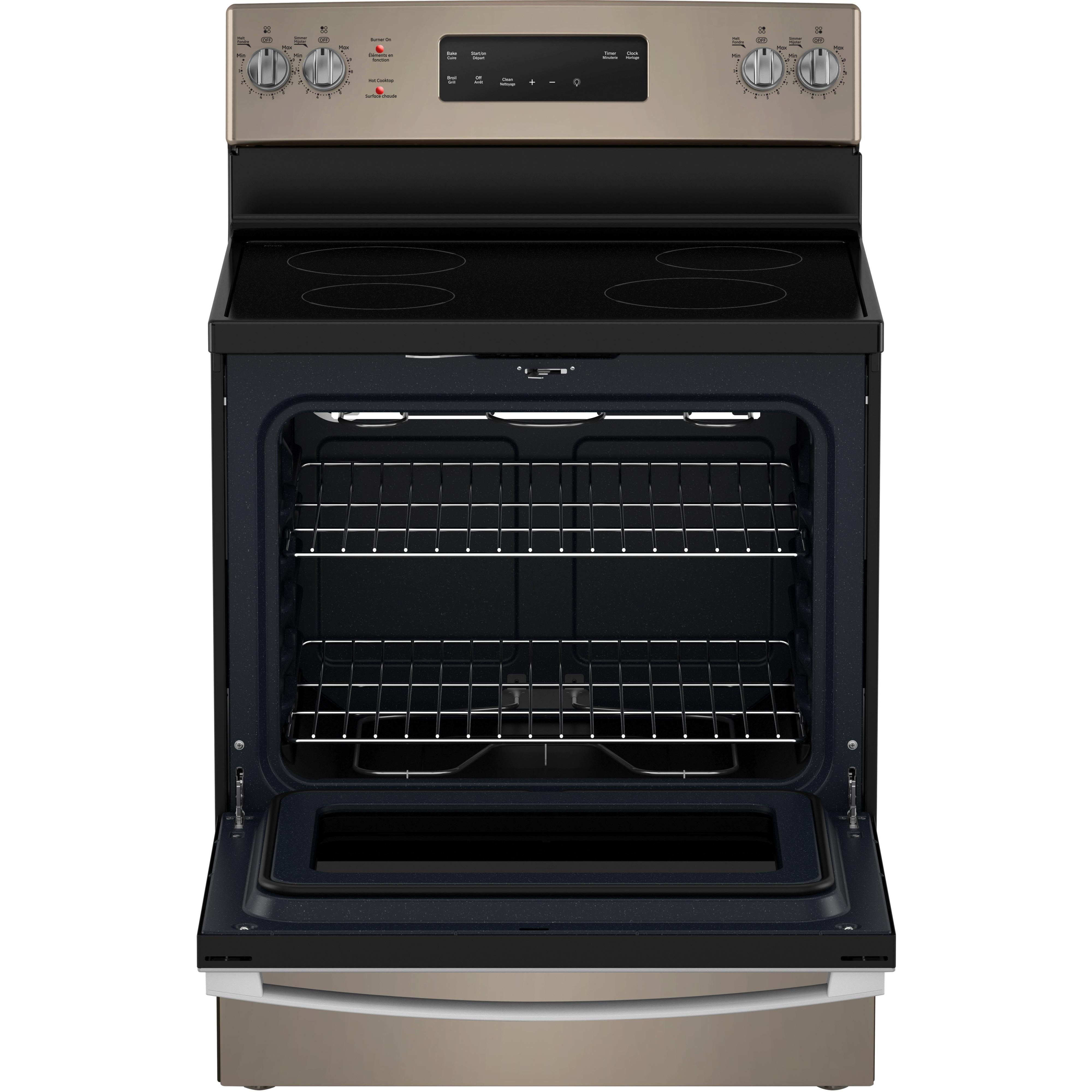  GE 30-inch Freestanding Electric Range JCB630ETES IMAGE 3