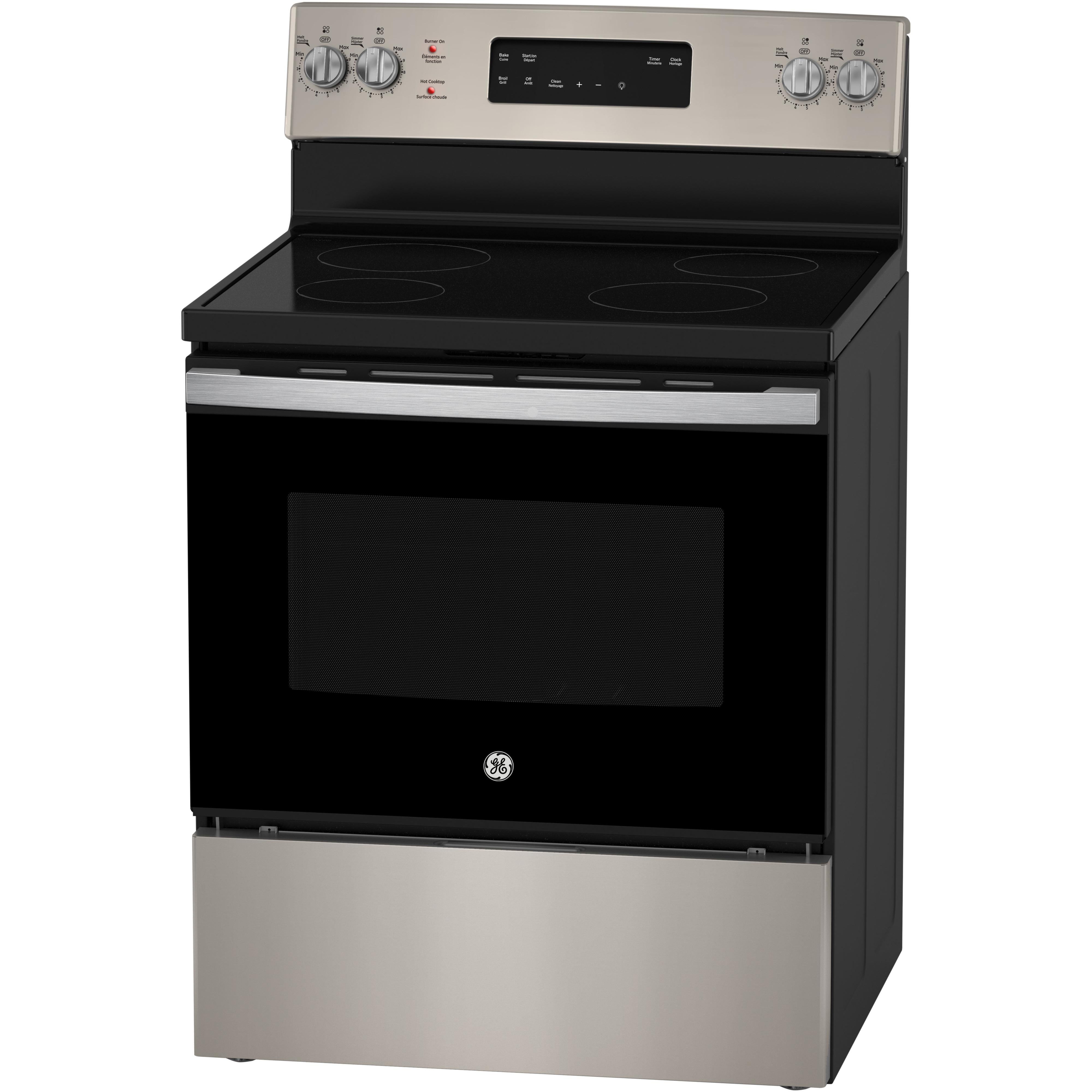  GE 30-inch Freestanding Electric Range JCB630ETES IMAGE 4