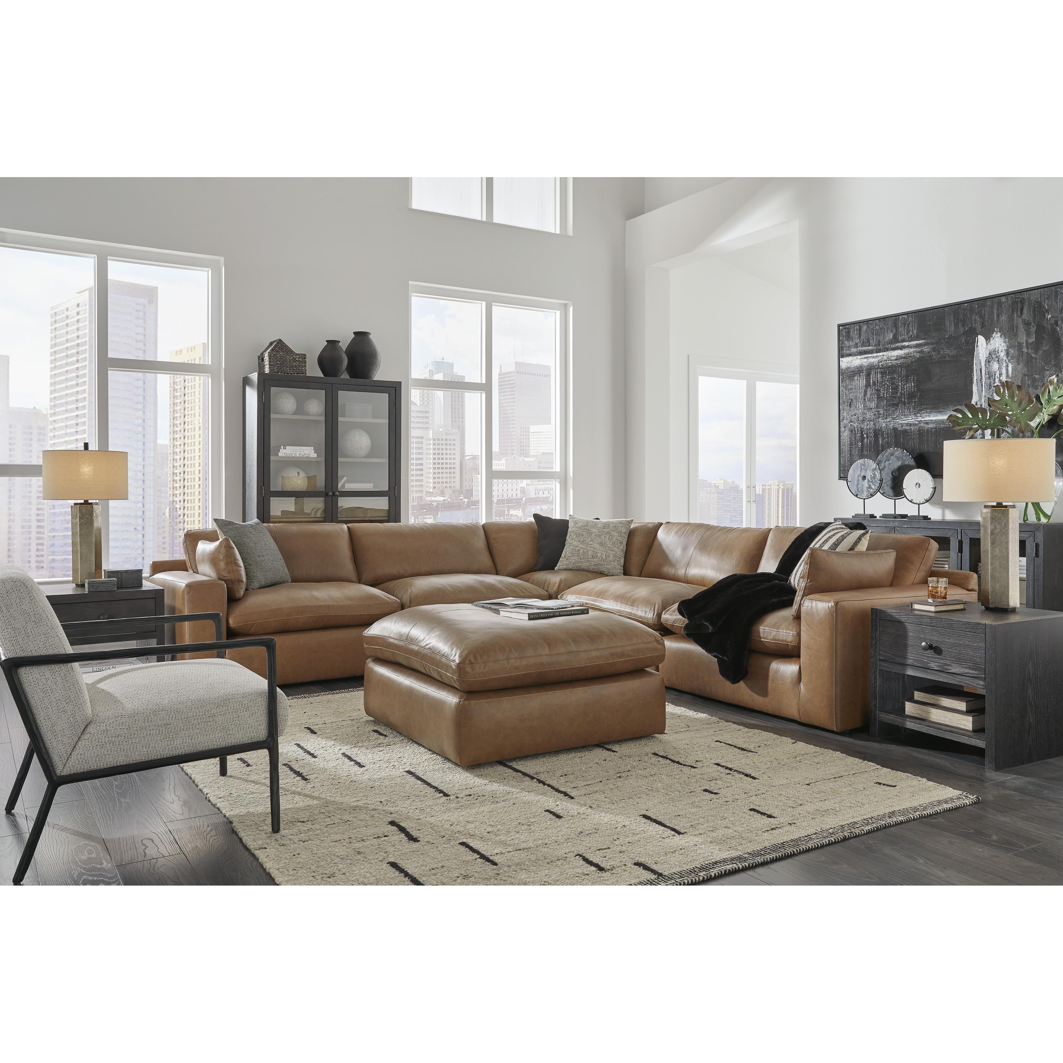  Signature Design by Ashley Emilia 30901S4 5 pc Sectional IMAGE 6