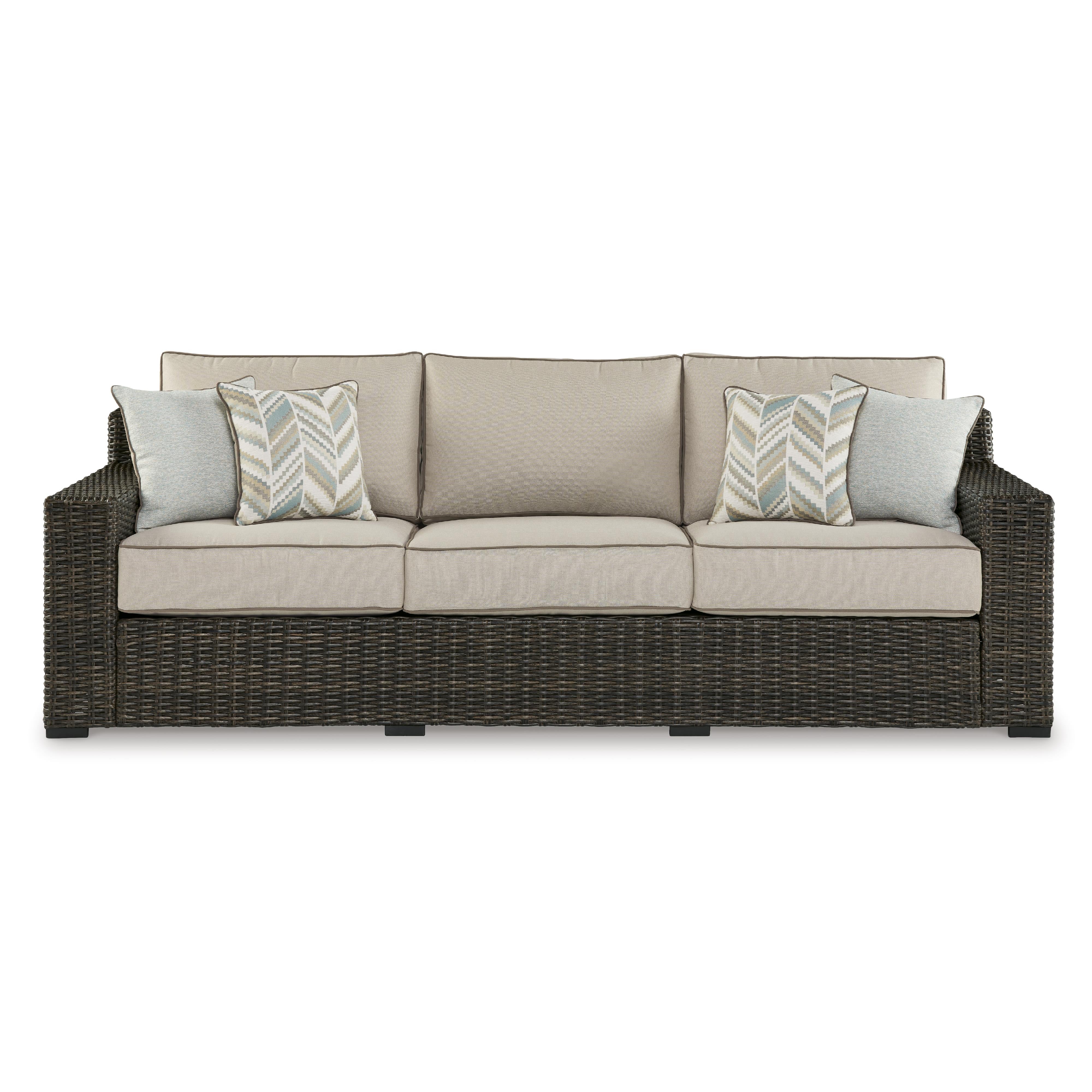 Signature Design by Ashley Coastline Bay P784-838 Sofa with Cushion IMAGE 2