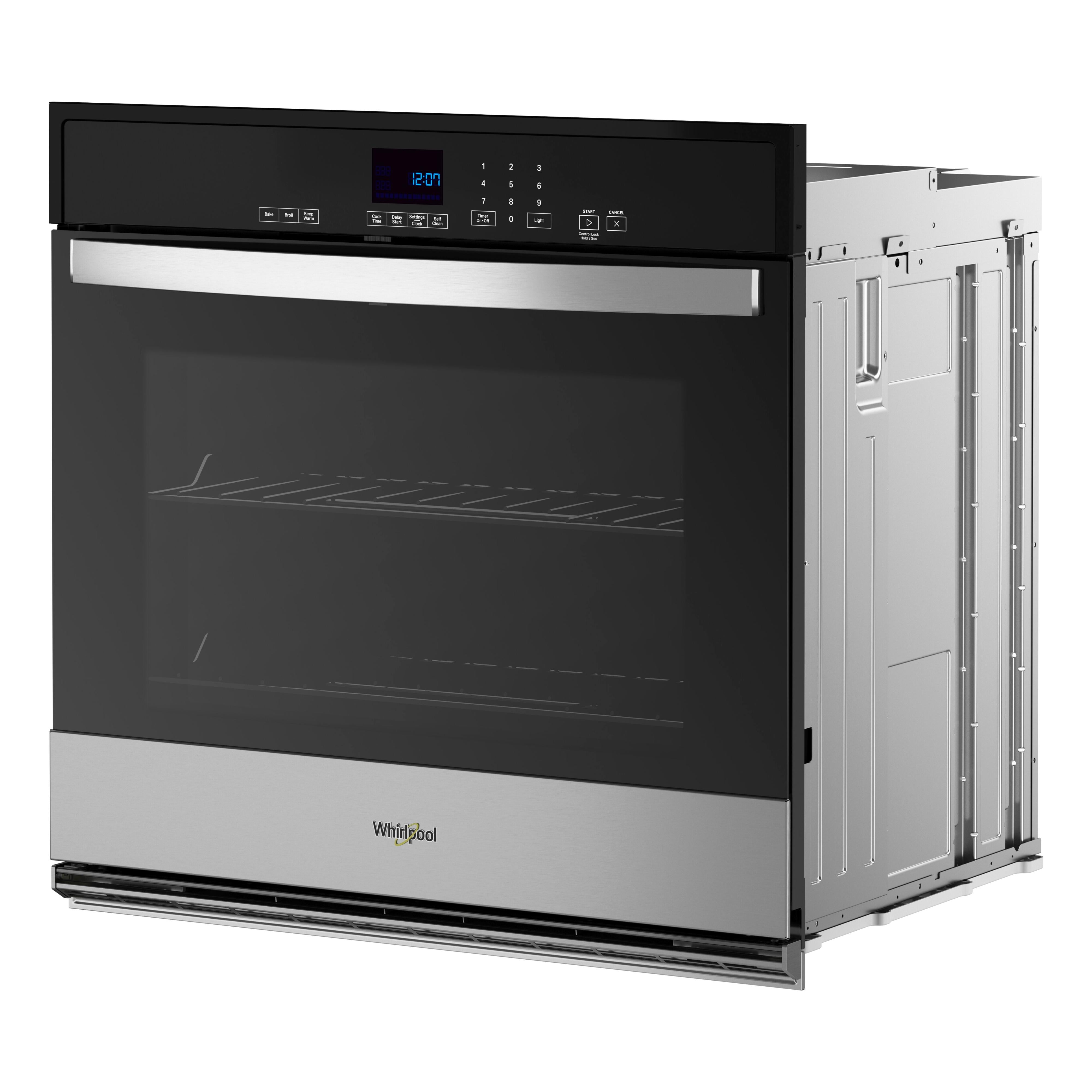  Whirlpool 27-inch Built-in Single Wall Oven WOES3027LS IMAGE 2
