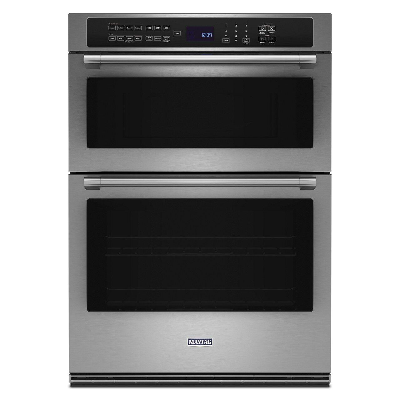  Maytag 30-inch Built-in Combination Wall Oven with Convection MOEC6030LZ IMAGE 1