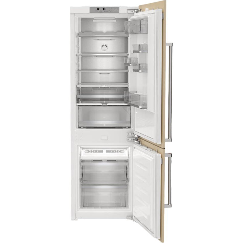 KitchenAid 22-inch, 8.84 cu. ft. Built-in Bottom Freezer Refrigerator with  ExtendFresh™ Temperature Management System KBBX102MPA IMAGE 2