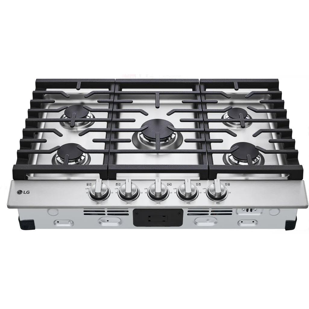  LG 30-inch Built-in Gas Cooktop CBGJ3023S IMAGE 3