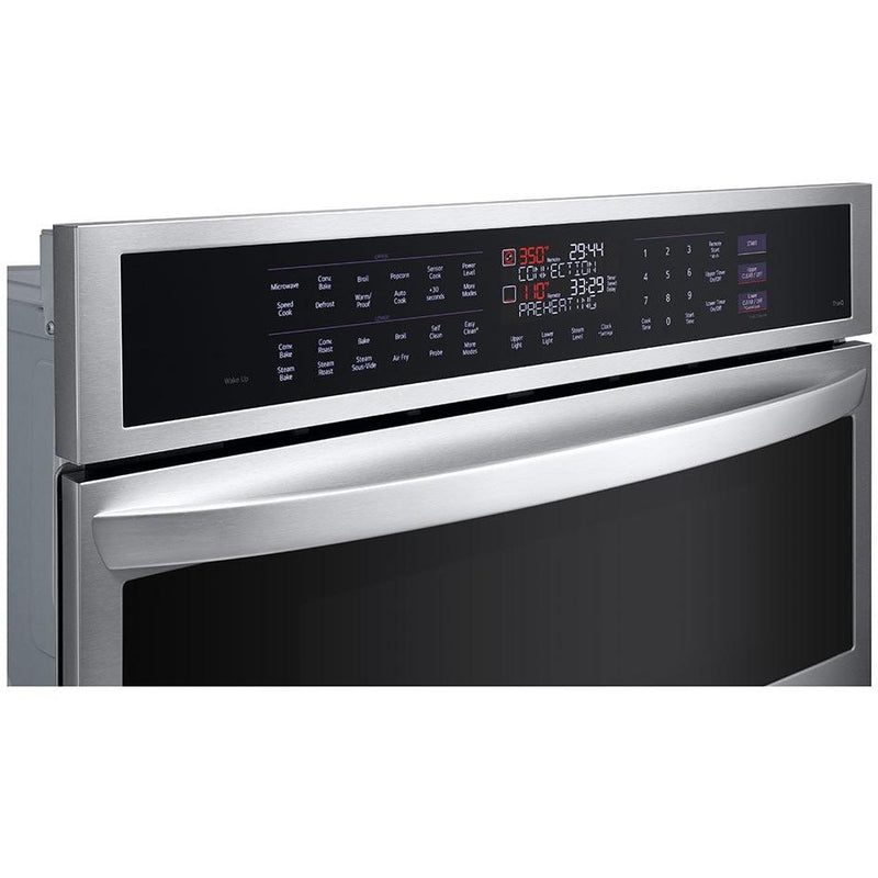 LG 30-inch, 6.4 cu.ft. Built-in Combination Wall Oven with ThinQ® Technology WCEP6427F IMAGE 9