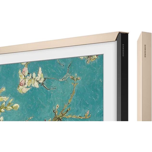 Samsung 50" The Frame Customizable Bezel - Sand Gold Beveled VG-SCFC50SGM/ZA IMAGE 2