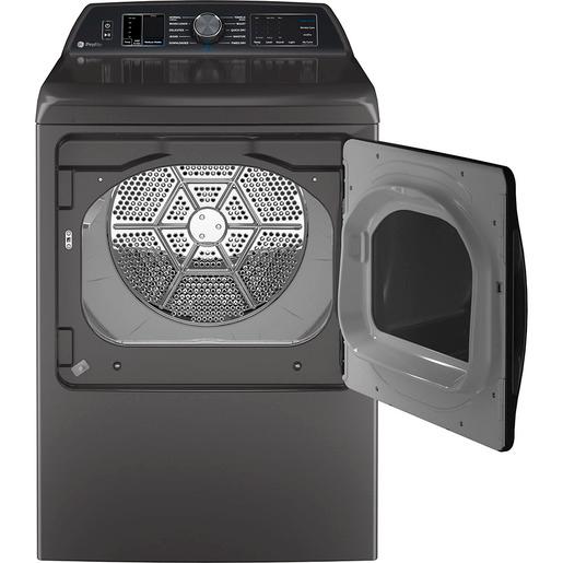 GE Profile 7.3 Cu. Ft. Electric Dryer with Sanitize Cycle PTD70EBMTDG IMAGE 5