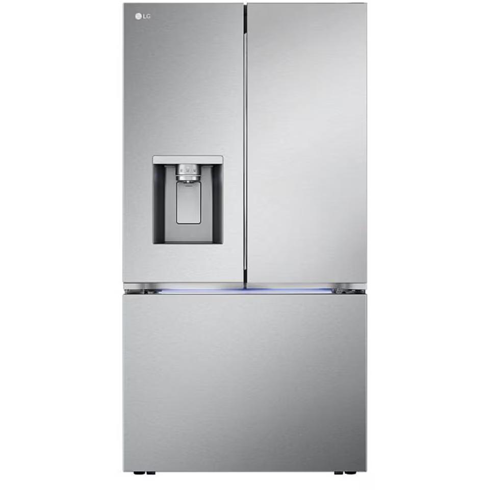  LG 36-inch, 26 cu. ft. Counter-Depth French 3-Door Refrigerator with Four Types of Ice LRYXC2606S IMAGE 1
