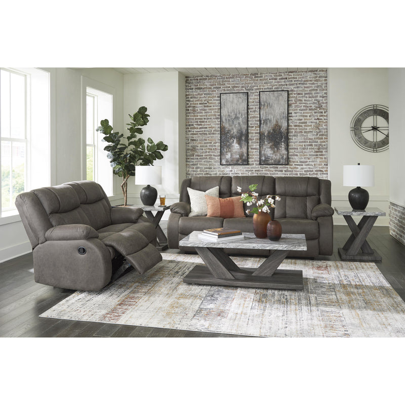 Signature Design by Ashley First Base Reclining Fabric Loveseat 6880486C IMAGE 10