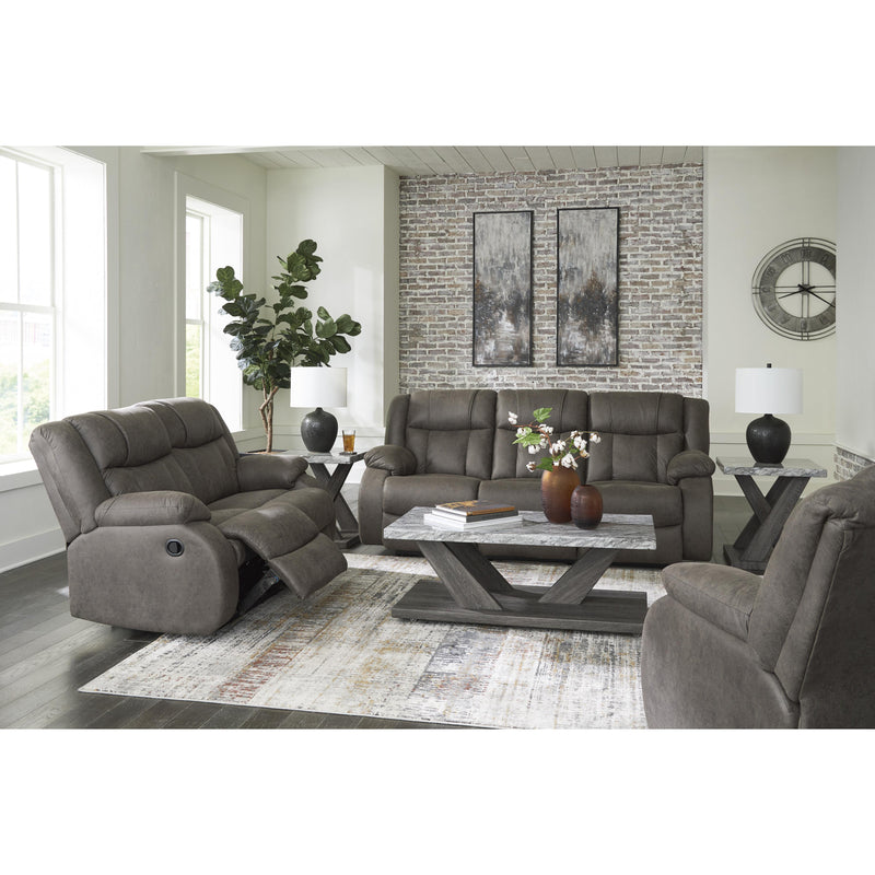 Signature Design by Ashley First Base Reclining Fabric Loveseat 6880486C IMAGE 11
