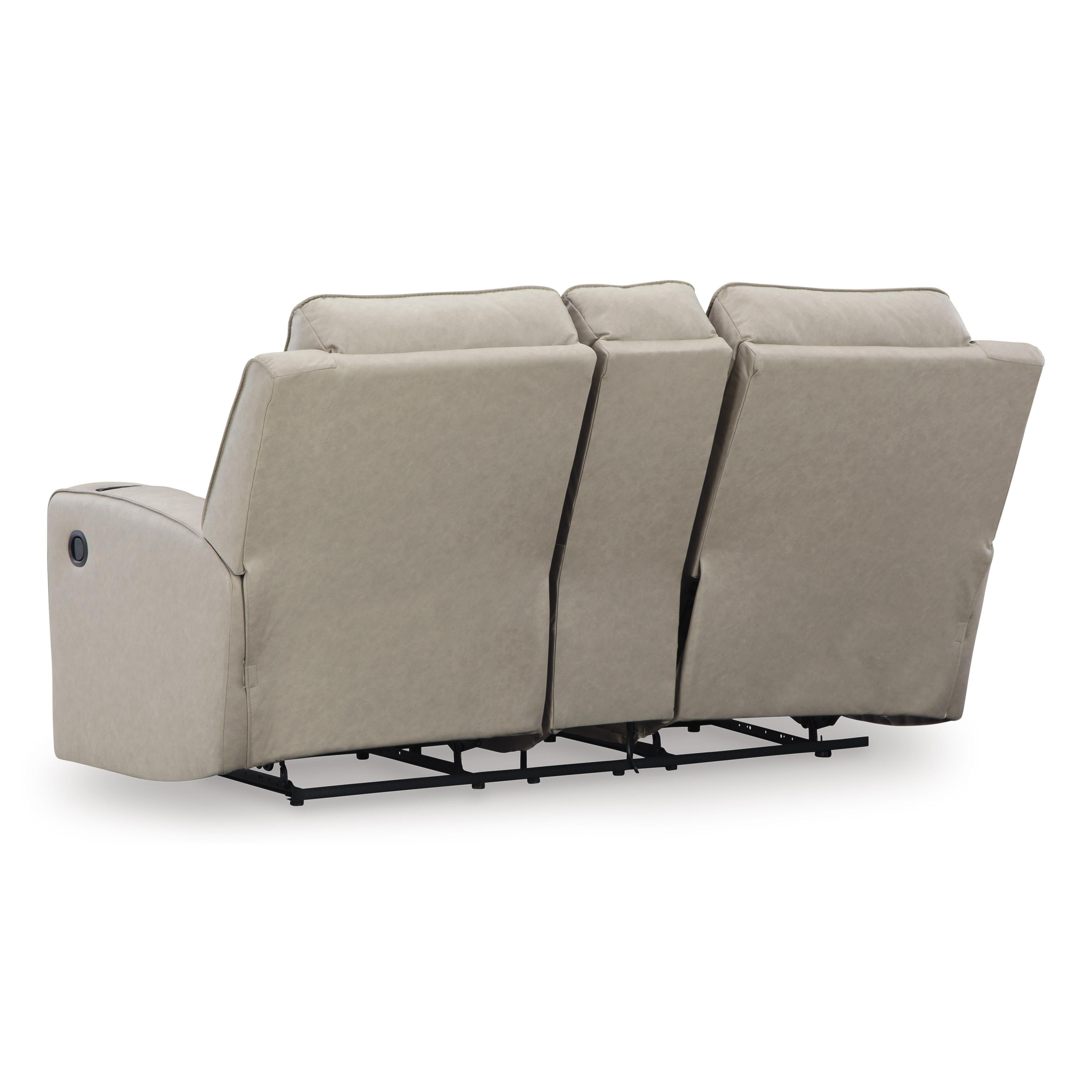 Signature Design by Ashley Lavenhorne 6330794C Double Reclining Loveseat with Console IMAGE 5