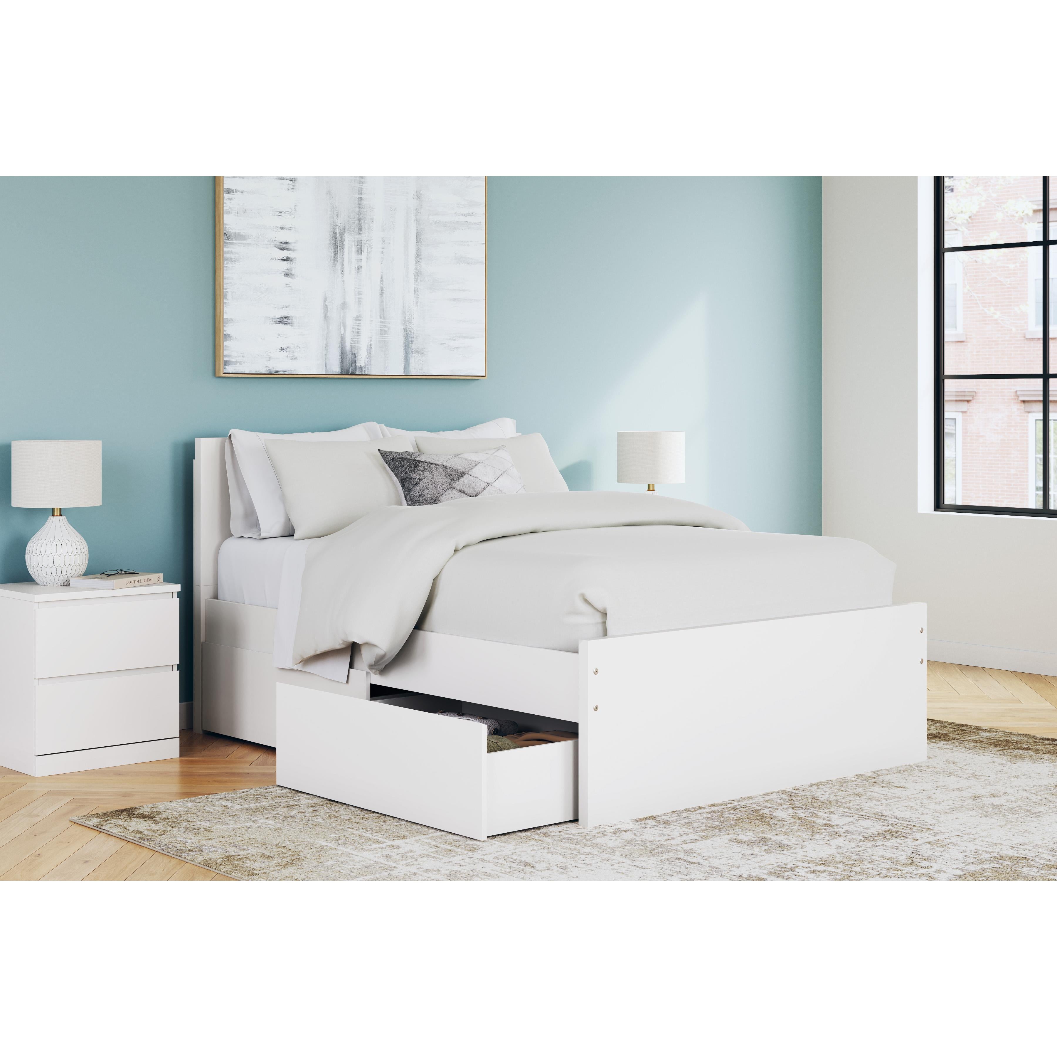  Signature Design by Ashley Onita EB9630B11 Full Panel Platform Bed with 1 Side Storage IMAGE 9