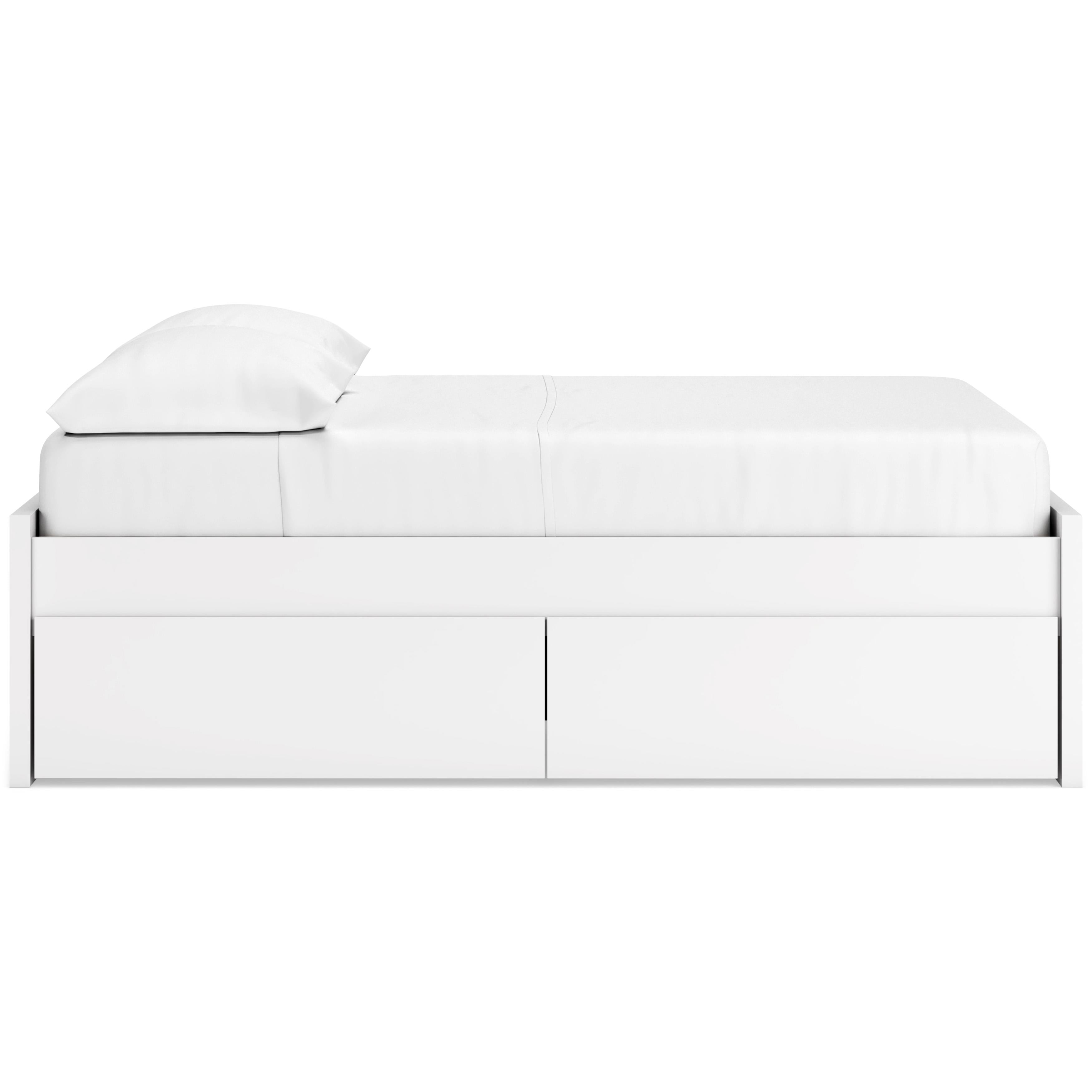  Signature Design by Ashley Onita EB9630B9 Full Platform Bed with 1 Side Storage IMAGE 5