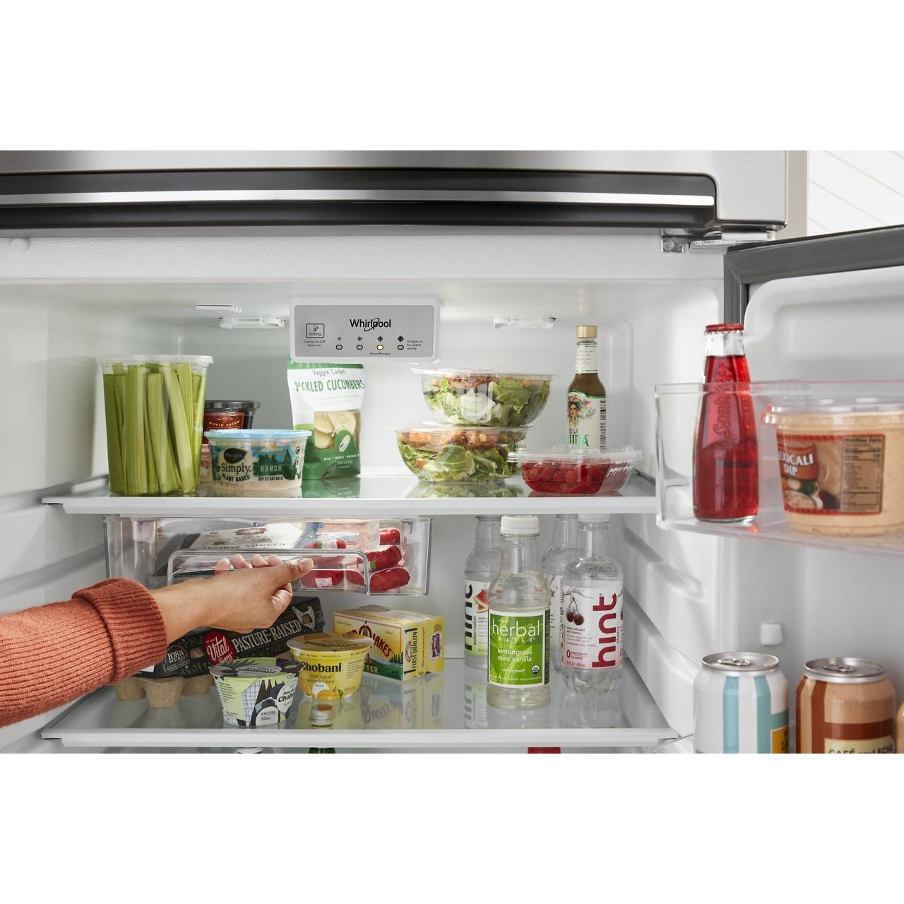  Whirlpool 28-inch Freestanding Top Freezer Refrigerator WRTX5328PM IMAGE 11