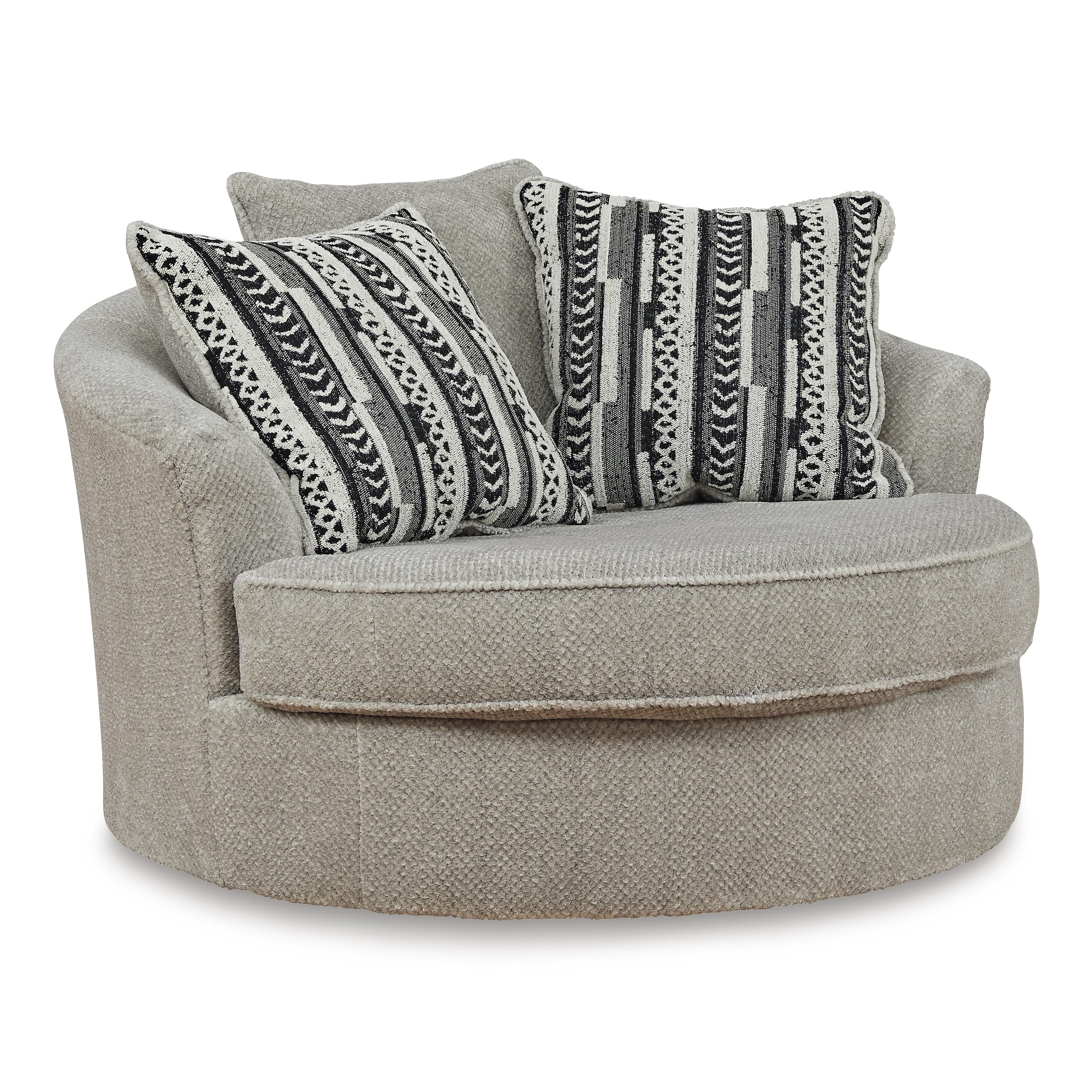  Benchcraft Calnita 2050221 Oversized Swivel Accent Chair IMAGE 1