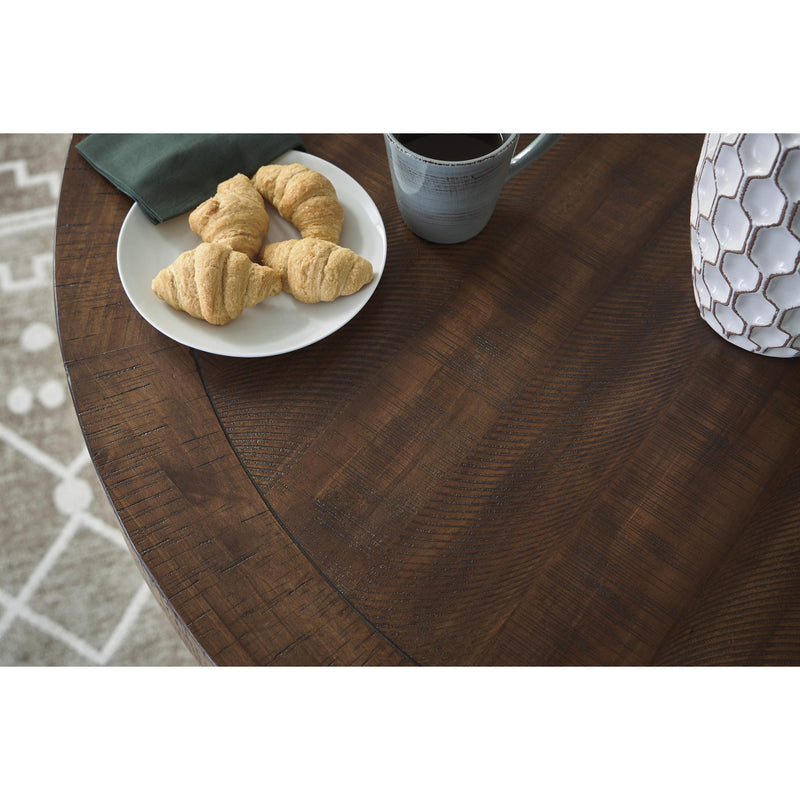Signature Design by Ashley Round Valebeck Counter Height Dining Table D546-23B/D546-23T IMAGE 5