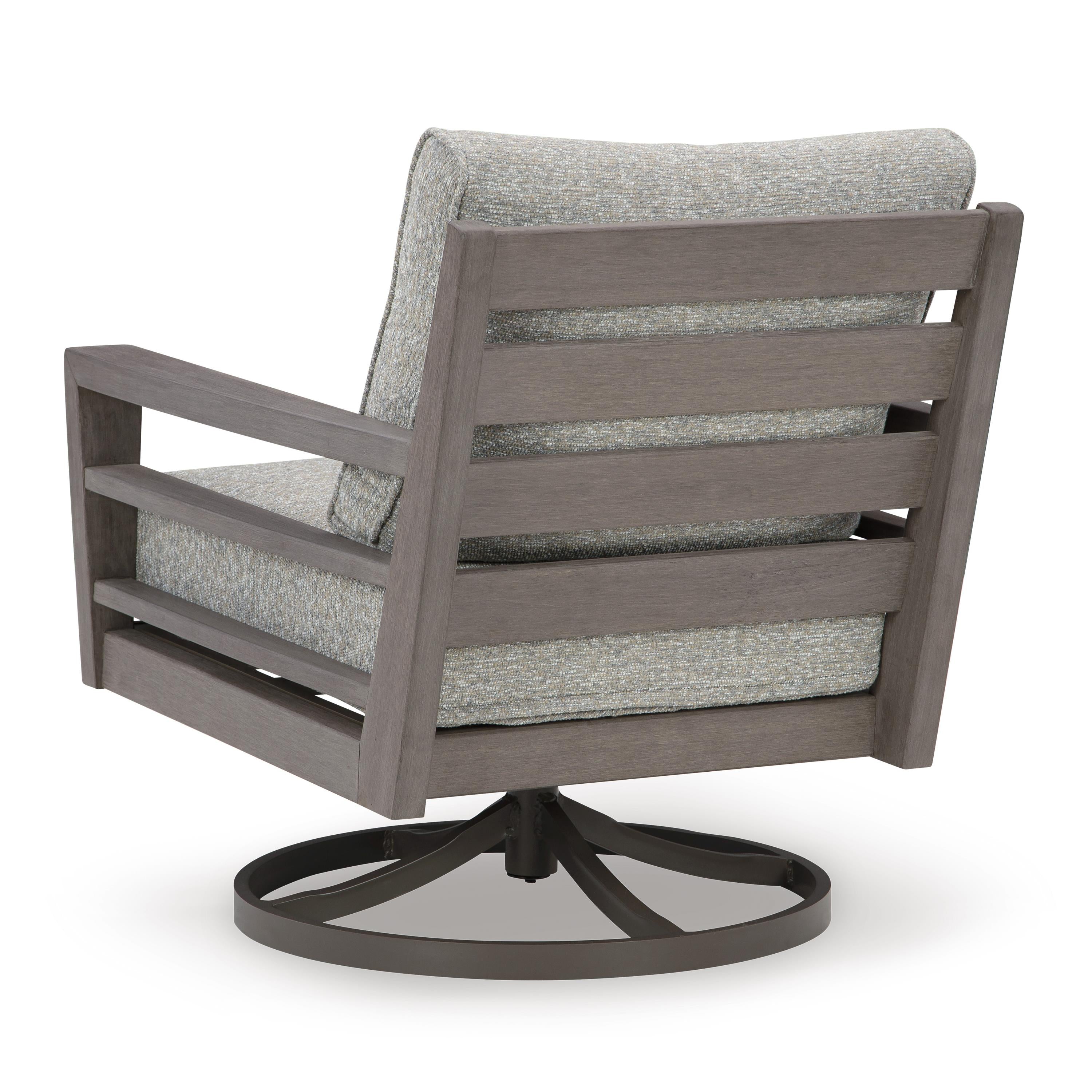 Signature Design by Ashley Hillside Barn P564-821 Swivel Lounge with Cushion IMAGE 4