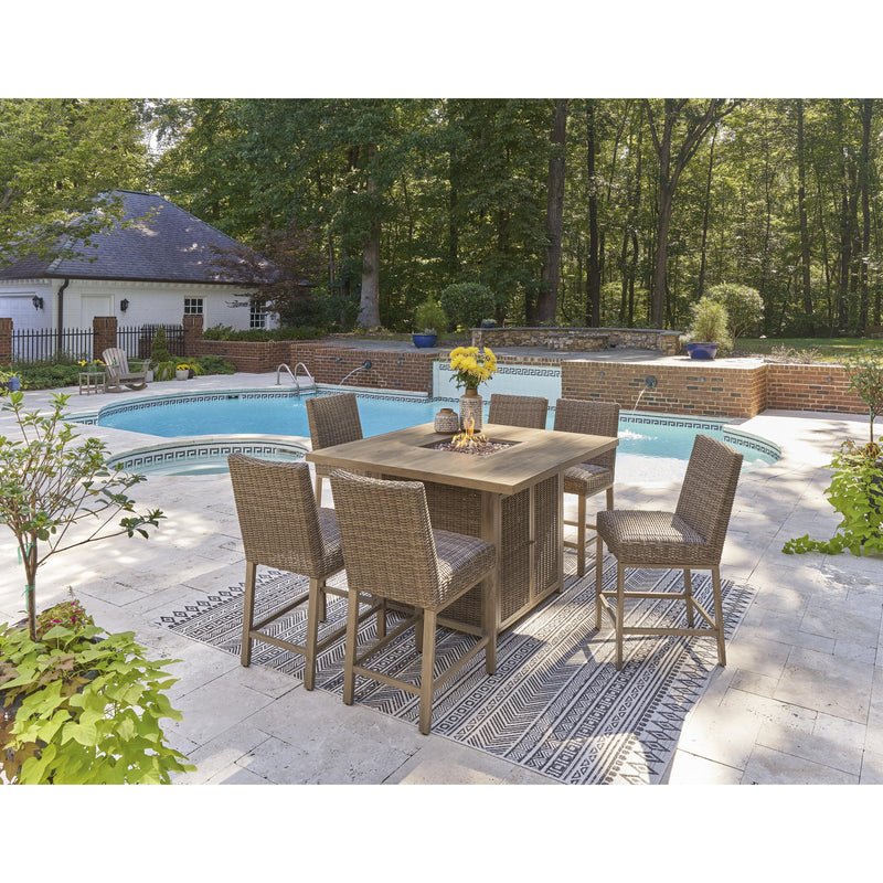 Signature Design by Ashley Outdoor Tables Fire Pit Tables P749-665 IMAGE 12