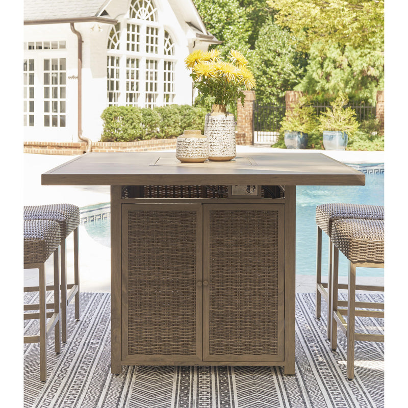 Signature Design by Ashley Outdoor Tables Fire Pit Tables P749-665 IMAGE 6