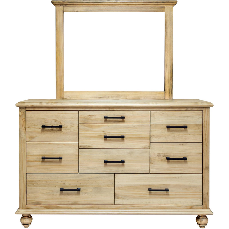 Mako Wood Furniture Victoria 9-Drawer Dresser 8300-40-9-D IMAGE 3