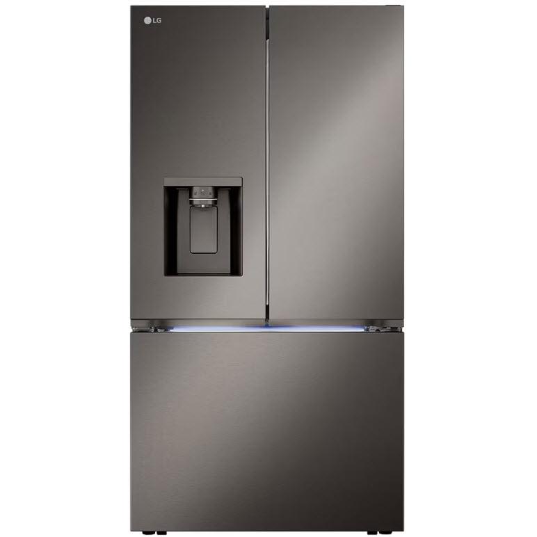  LG 36-inch, 26 cu. ft. Counter-Depth French 3-Door Refrigerator with Four Types of Ice LRYXC2606D IMAGE 1