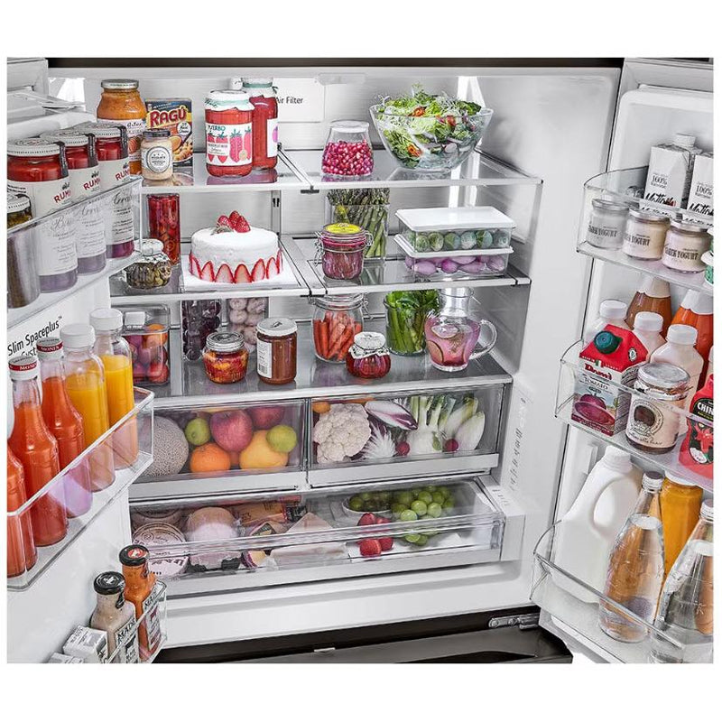 LG 36-inch, 26 cu. ft. Counter-Depth French 3-Door Refrigerator with Four Types of Ice LRYXC2606D IMAGE 16