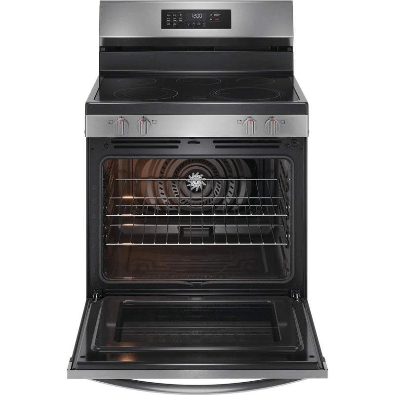 Frigidaire 30-inch Electric Range with Air Fry FCRE308CAS IMAGE 3