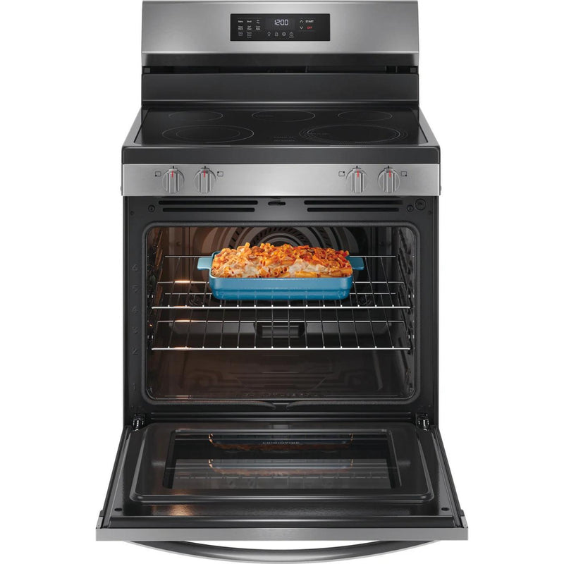 Frigidaire 30-inch Electric Range with Air Fry FCRE308CAS IMAGE 4