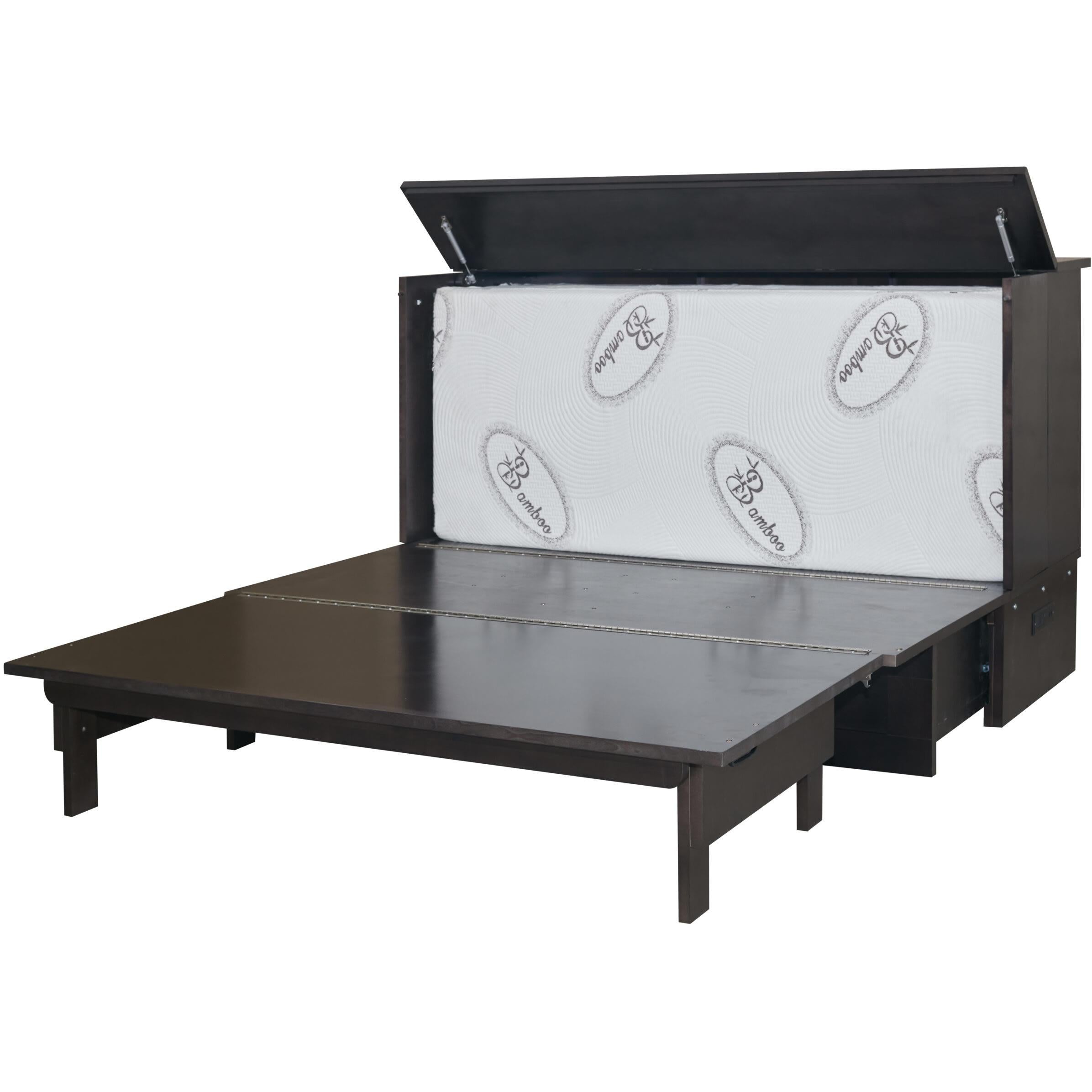  Cabinet Bed Harrison Queen Cabinet Bed - Shadow Black IMAGE 5