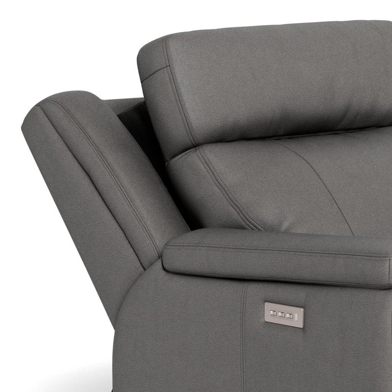 Palliser Asher Power Leather Match Recliner with Wall Recline 41065L9