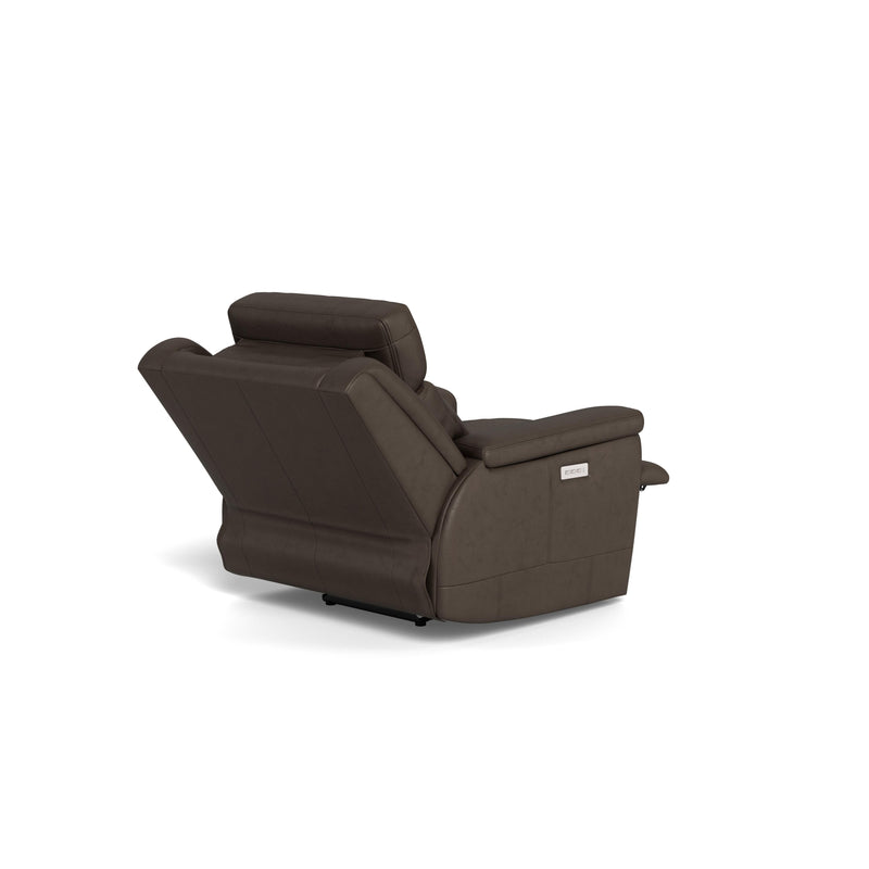 Palliser Asher Power Leather Recliner with Wall Recline 41065-L9-SOLANA-MOUNTAIN IMAGE 8