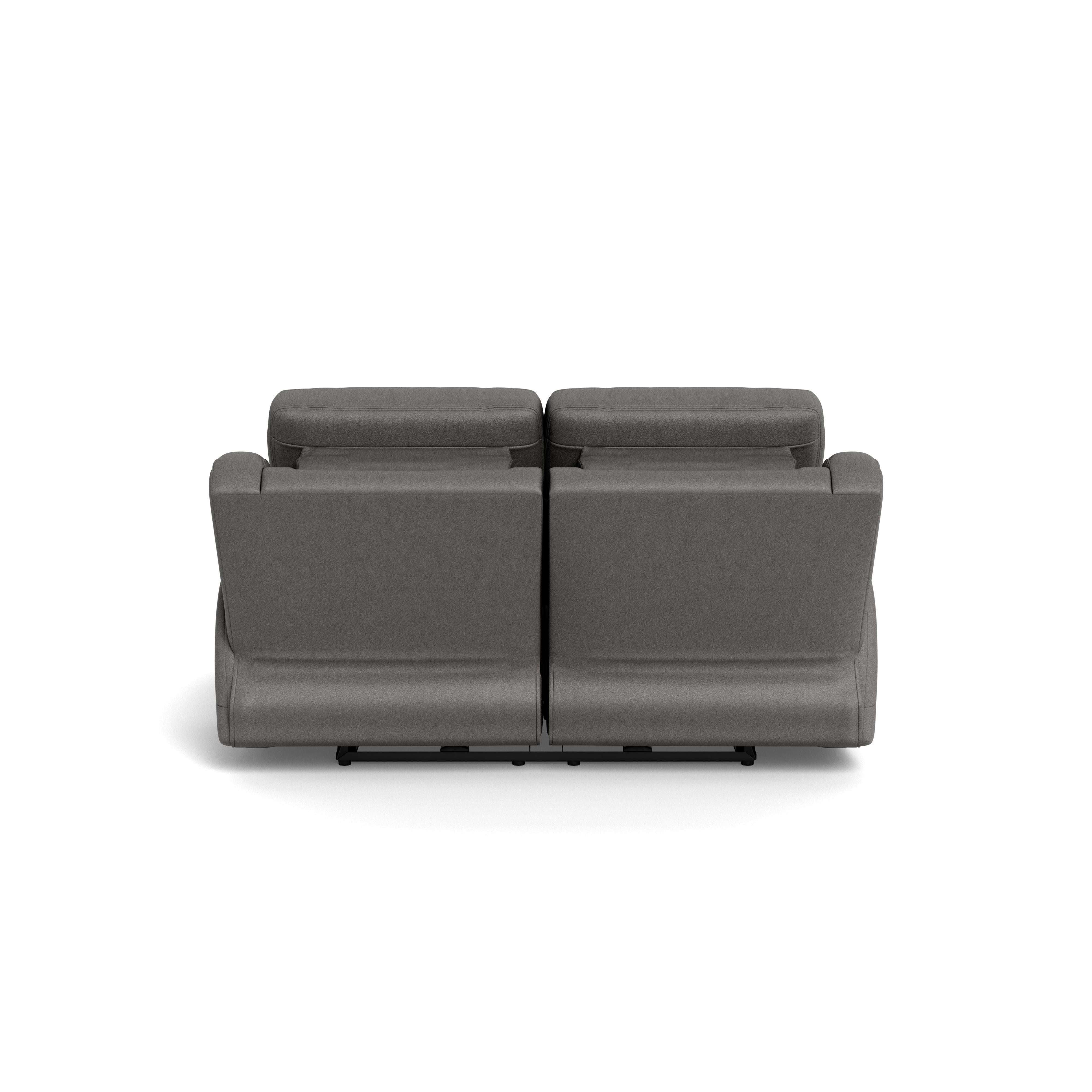  Palliser Asher 41065-L7 Power Reclining Loveseat with Lumbar Support - Bali Rainstorm Match IMAGE 10