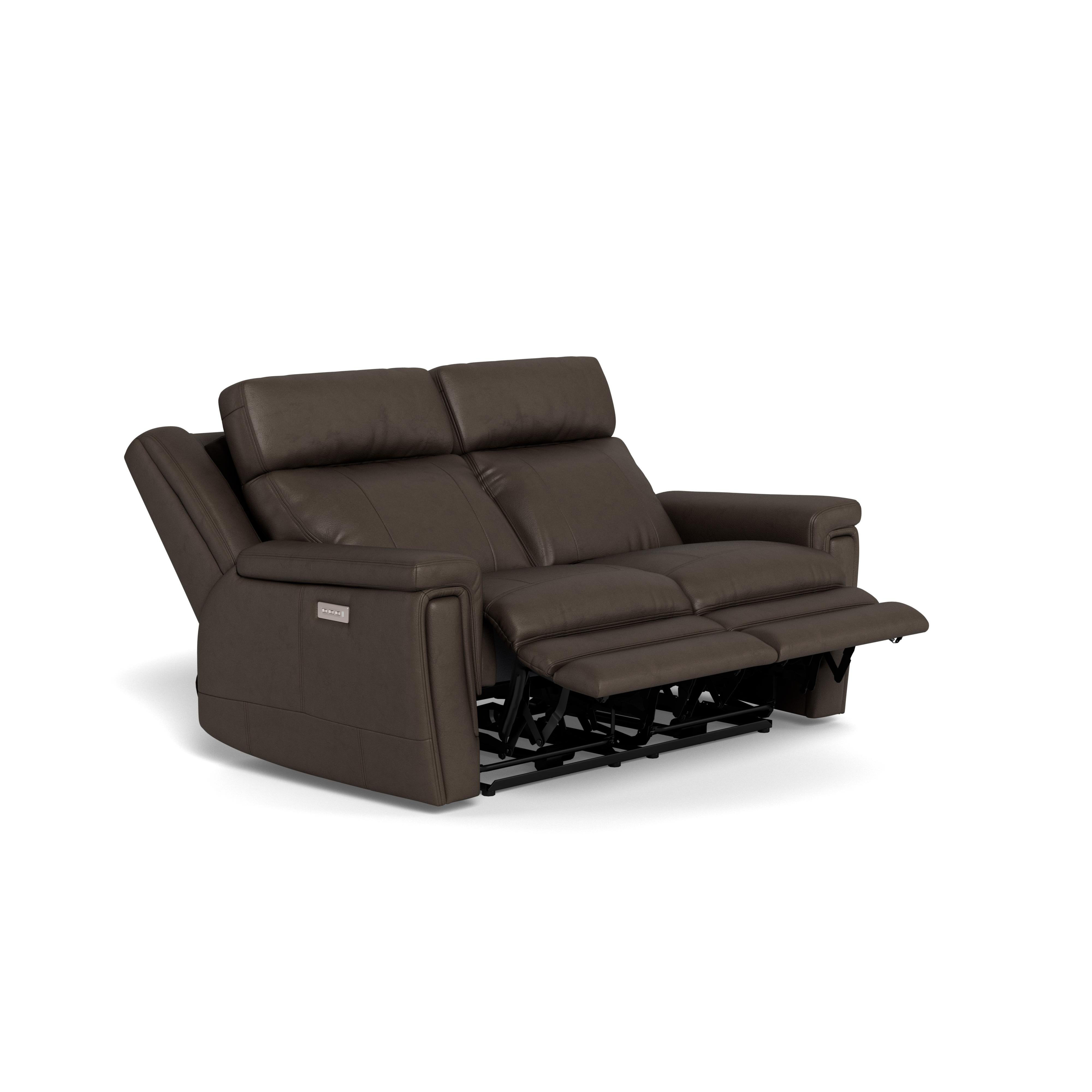  Palliser Asher 41065-L7 Power Reclining Loveseat with Lumbar Support - Solana Mountain Match IMAGE 4