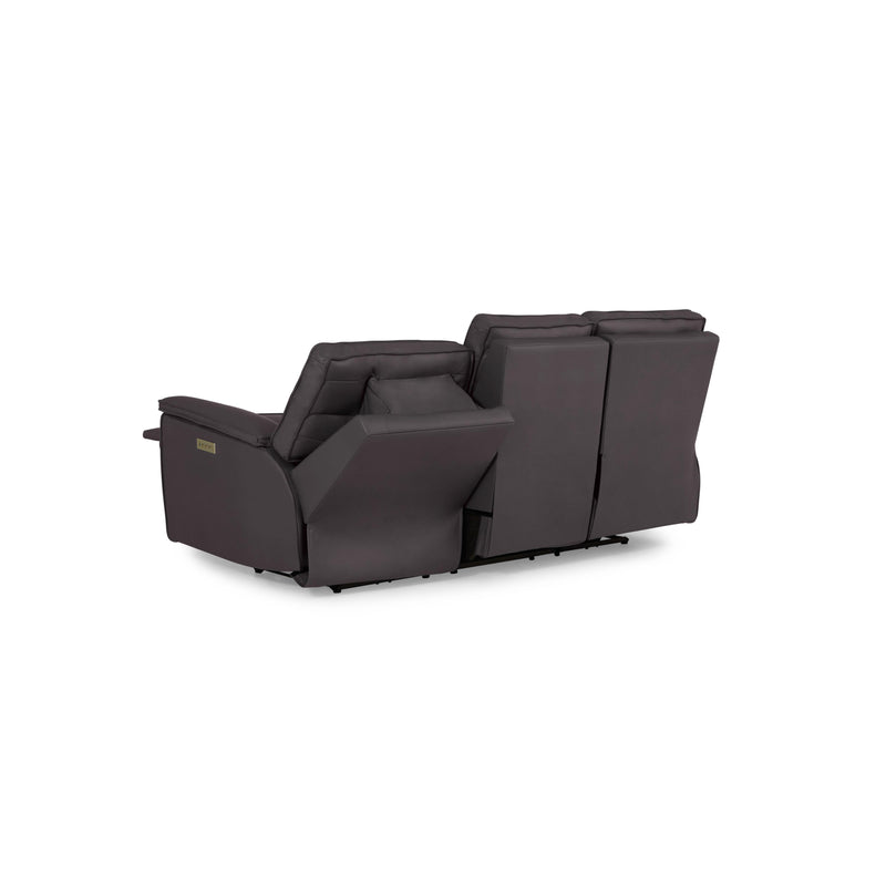 Palliser Oakley Power Reclining Leather Match Sofa 41178-L6-BALI-CAROB-MATCH IMAGE 9