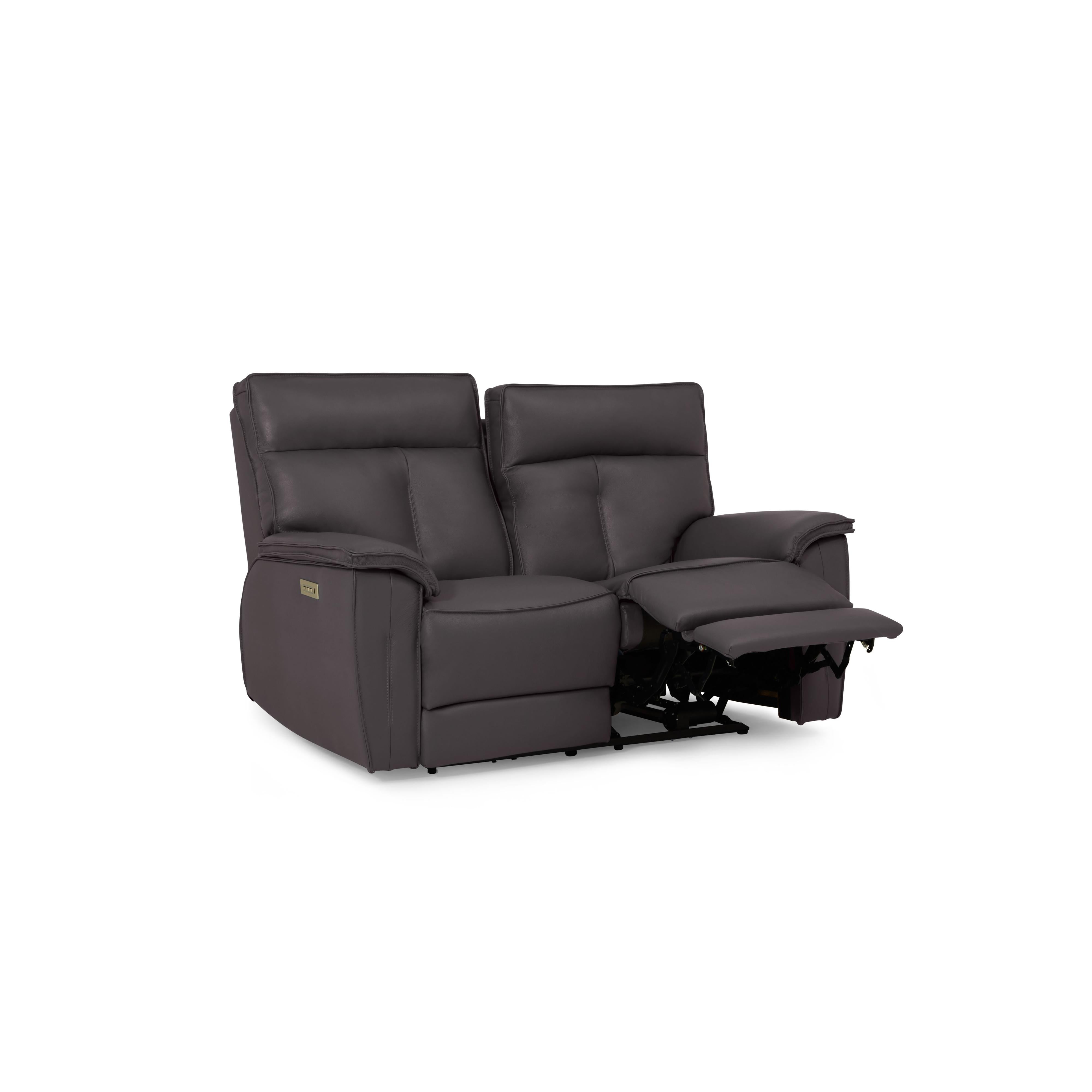  Palliser Oakley 41187-L7 Power Sofa Loveseat with Power Headrest & Lumbar - Bali Carob Match IMAGE 4